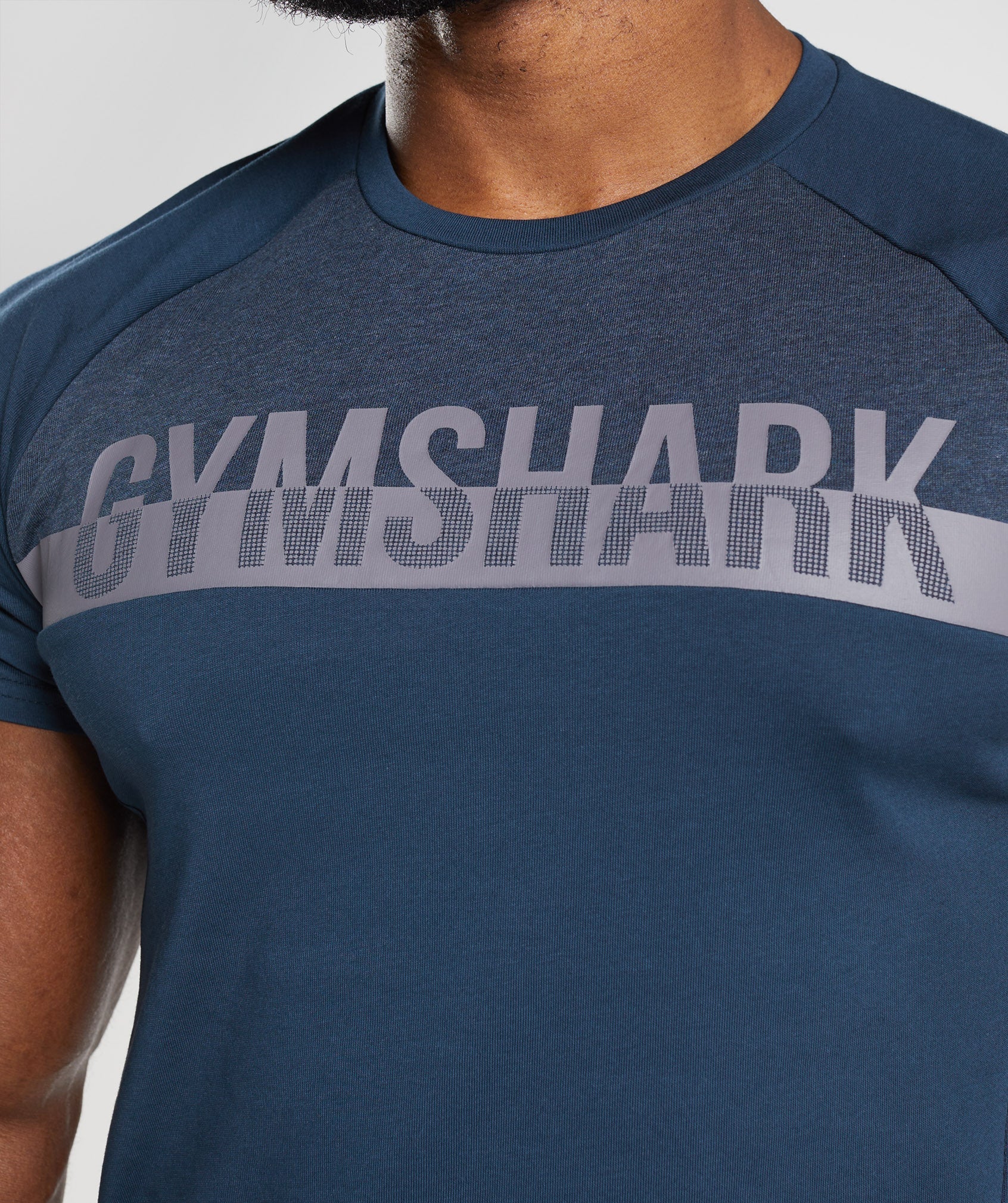 Gymshark Bold React T-Shirt - Navy