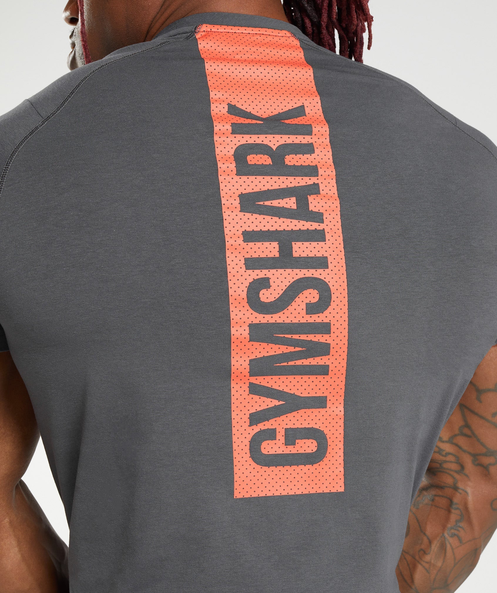 Gymshark Sport Seamless T-Shirt - Black/Light Grey