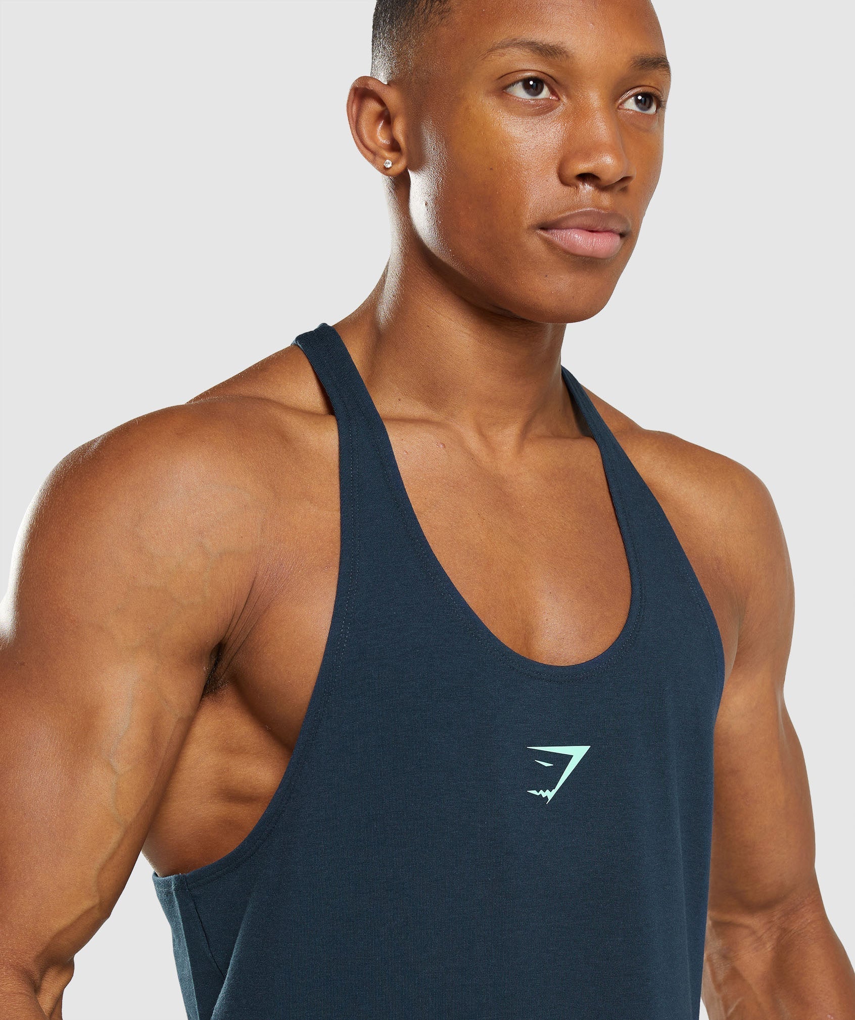 Gymshark Bold Stringer - Black