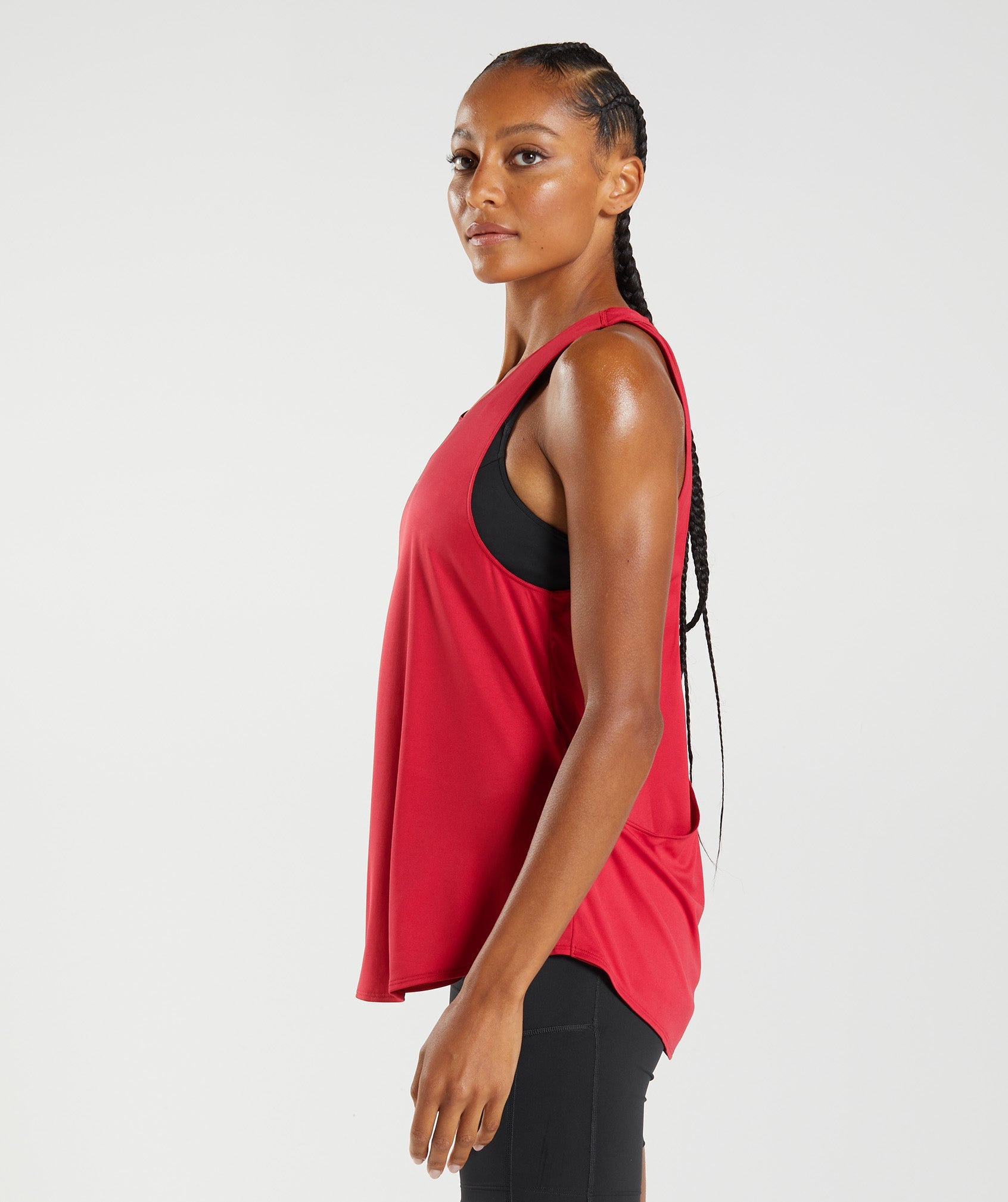 Training Brandmark Tank in Salsa Red