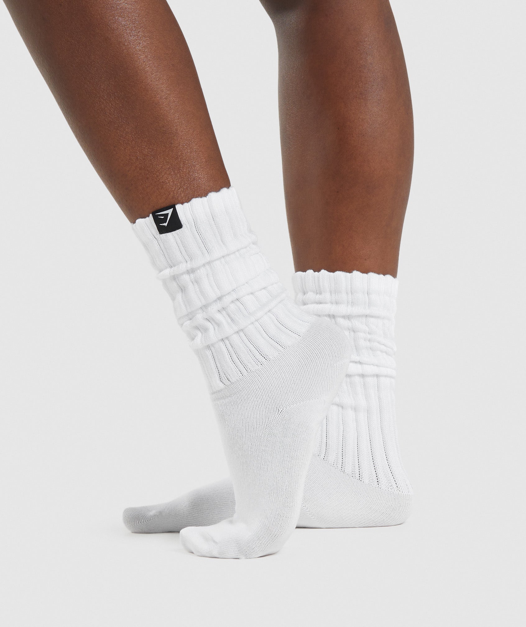 Comfy Rest Day Socks in White - view 4