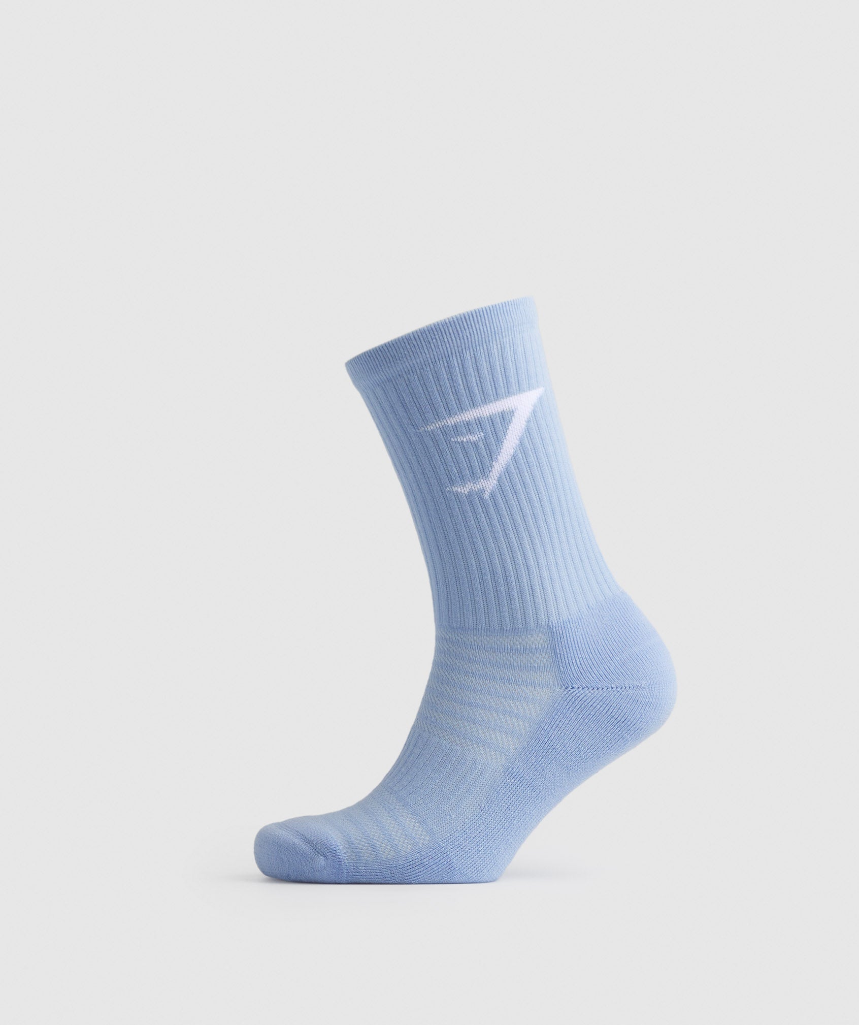 Crew Socks 3pk in Pearl Blue/Dragon Pink/Moonstone Blue