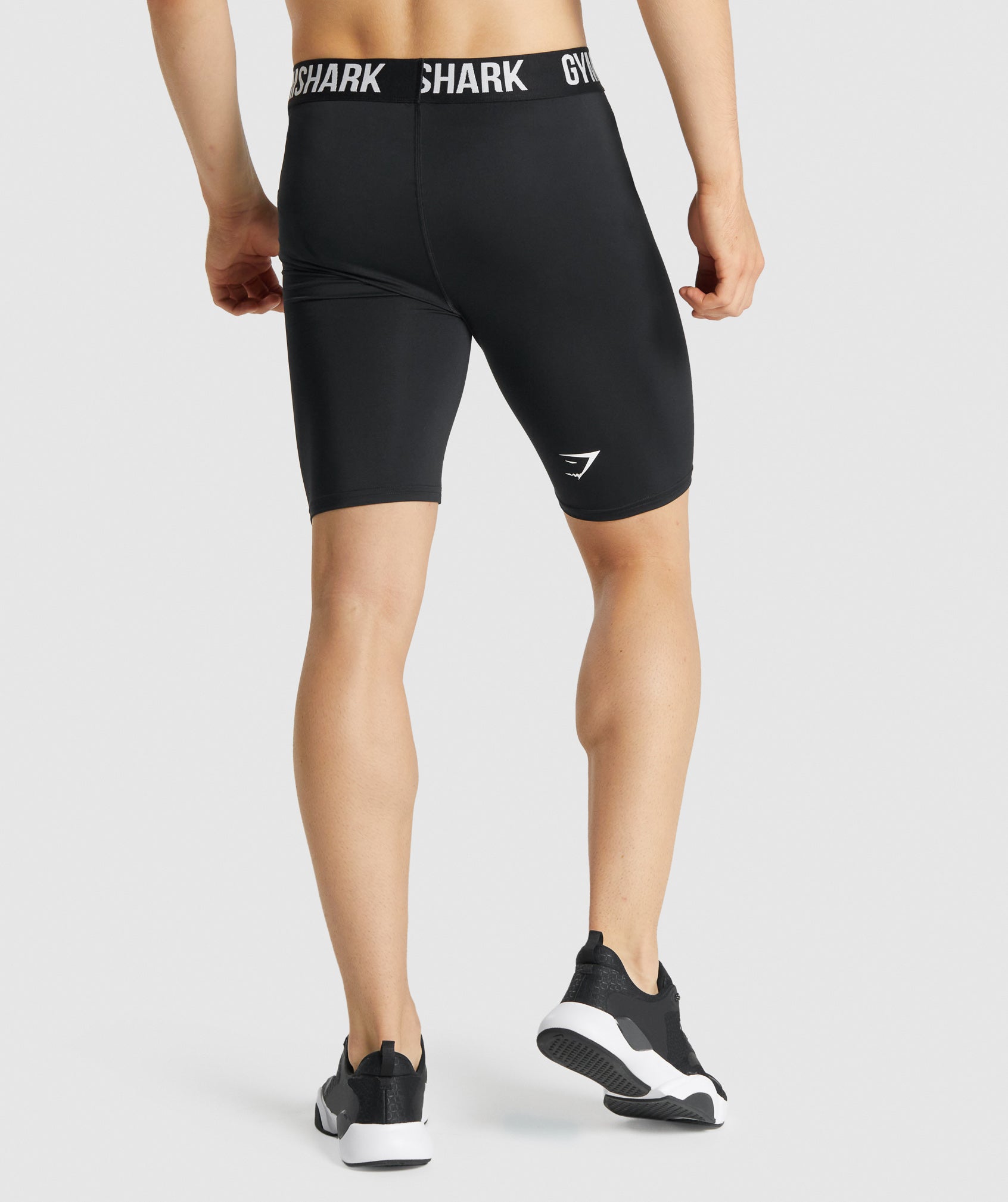 GYMSHARK MENS BOXER Shorts Black Size M £7.99 - PicClick UK