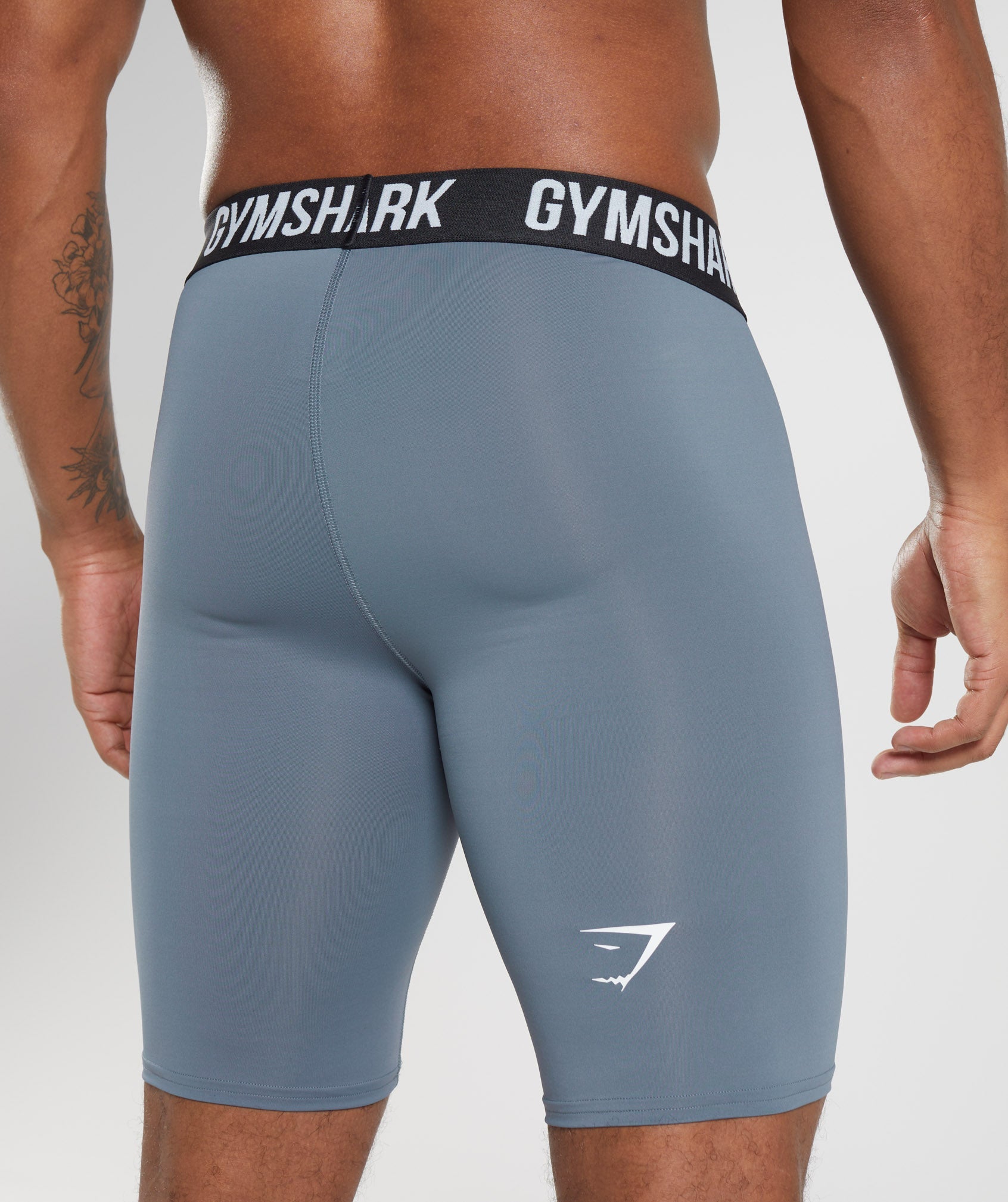 Gymshark Element Baselayer Shorts - Evening Blue