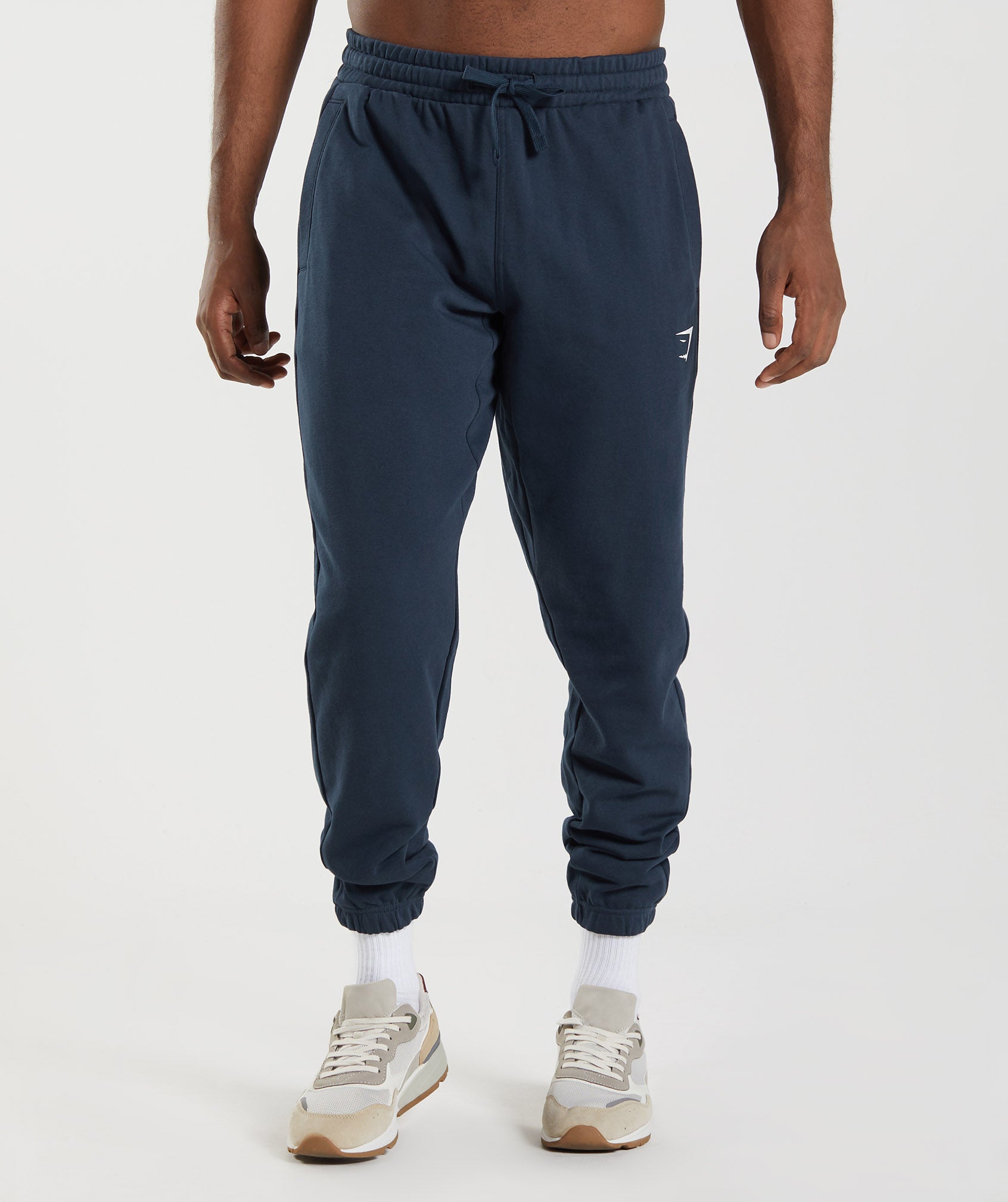 Gymshark Crest Joggers - Iceberg Blue