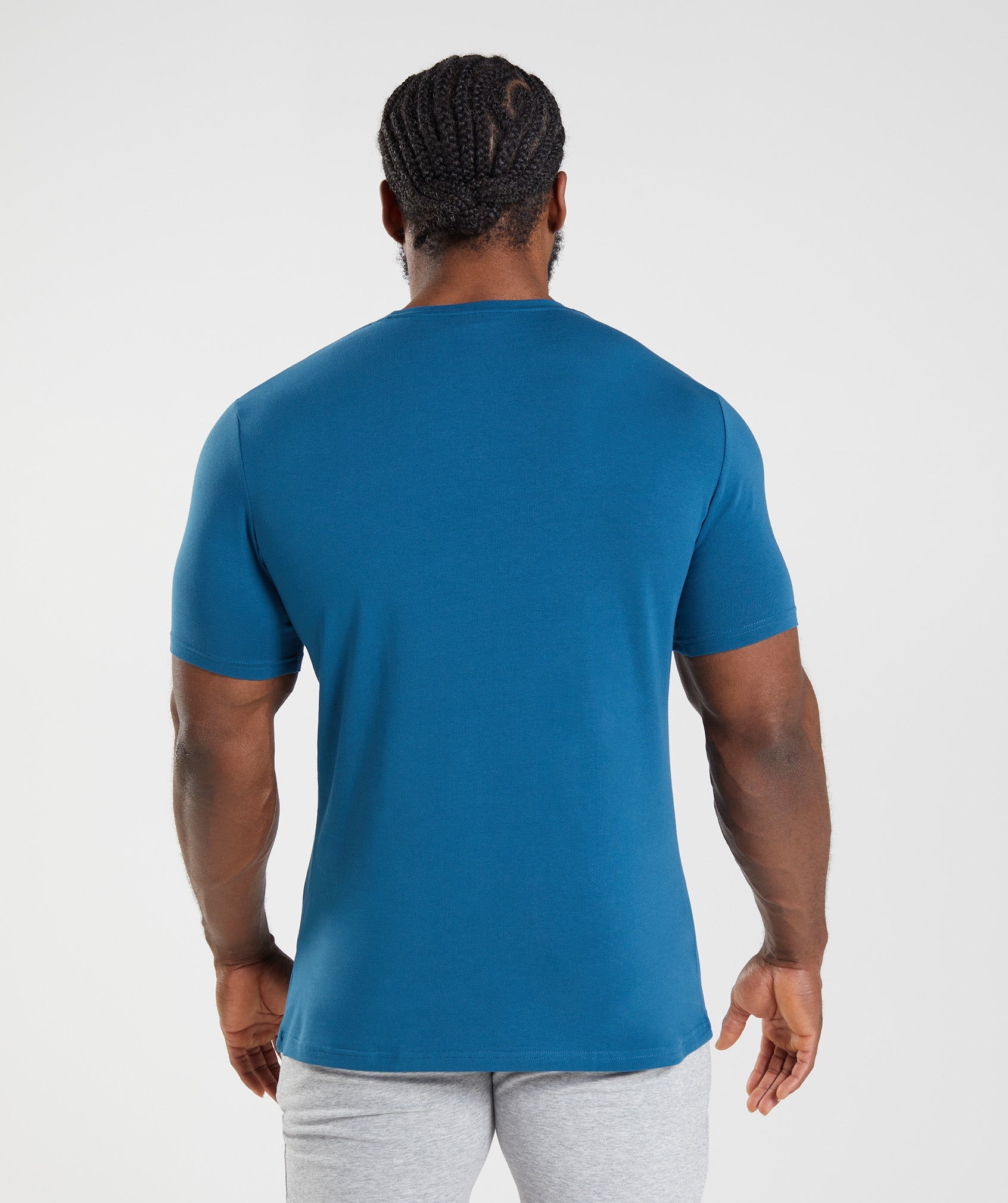 Essential T-Shirt in Atlantic Blue - view 2