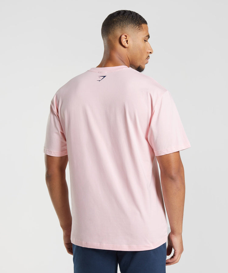 Gymshark Gone Liftin' Graphic T-Shirt Sweet Pink Gymshark