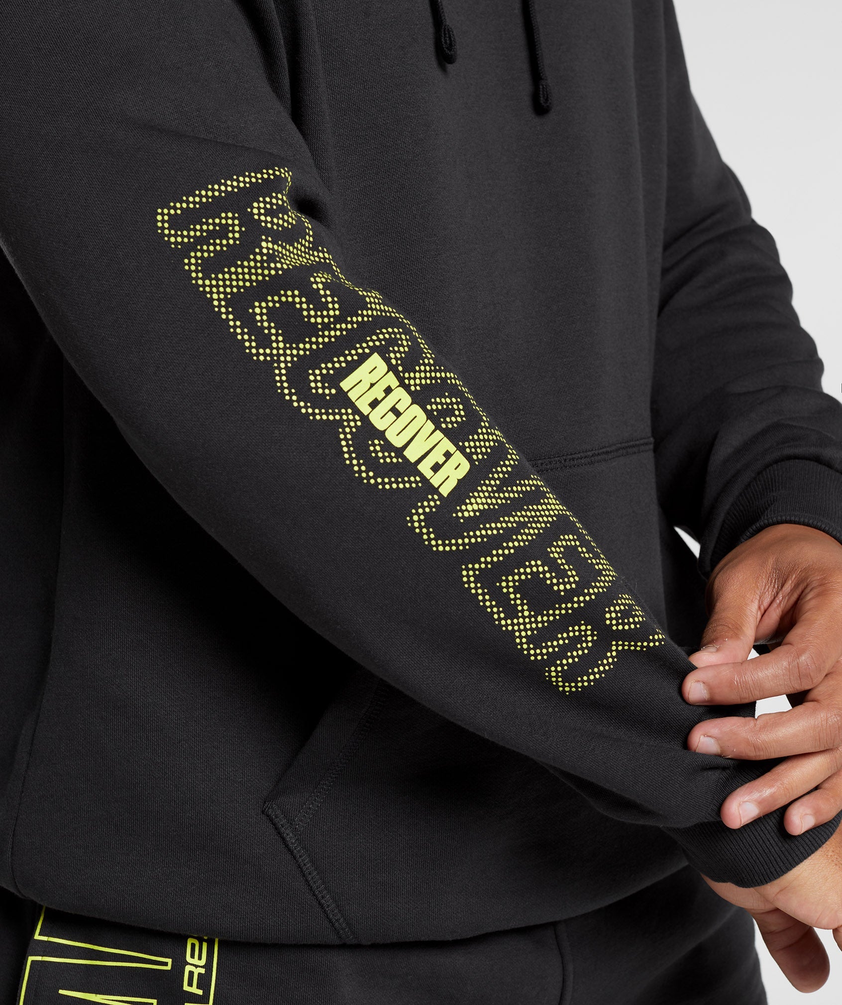 Recovery Graphic Hoodie in Black