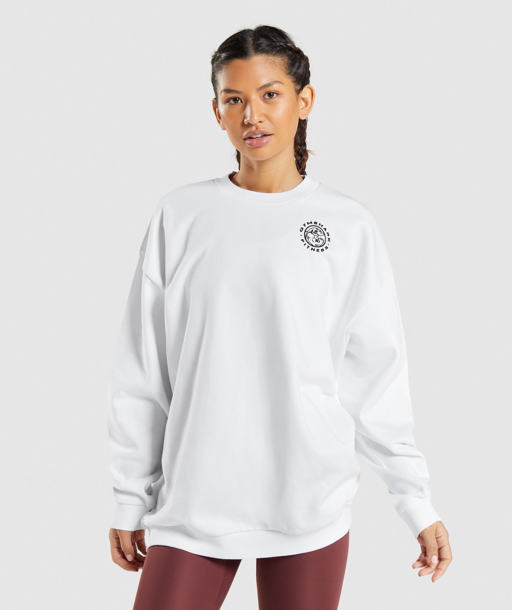 Legacy Graphic Sweatshirt in White - view 1