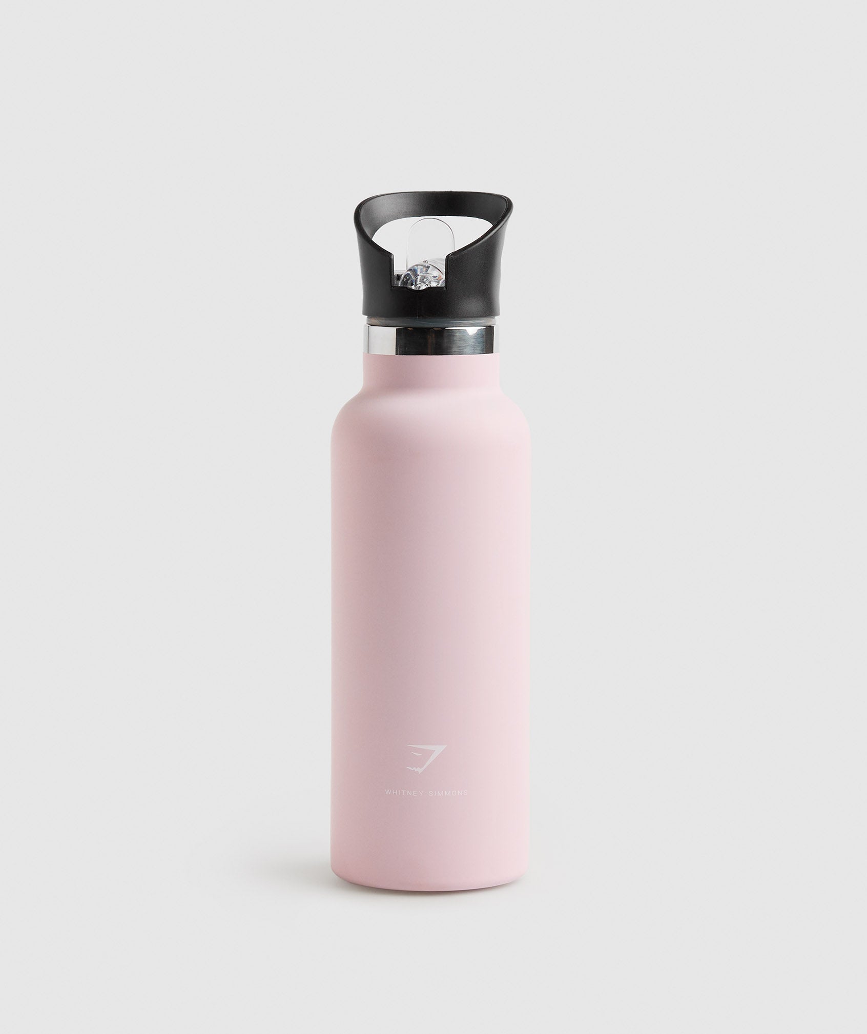 Whitney Flip Straw Water Bottle in Pressed Petal Pink