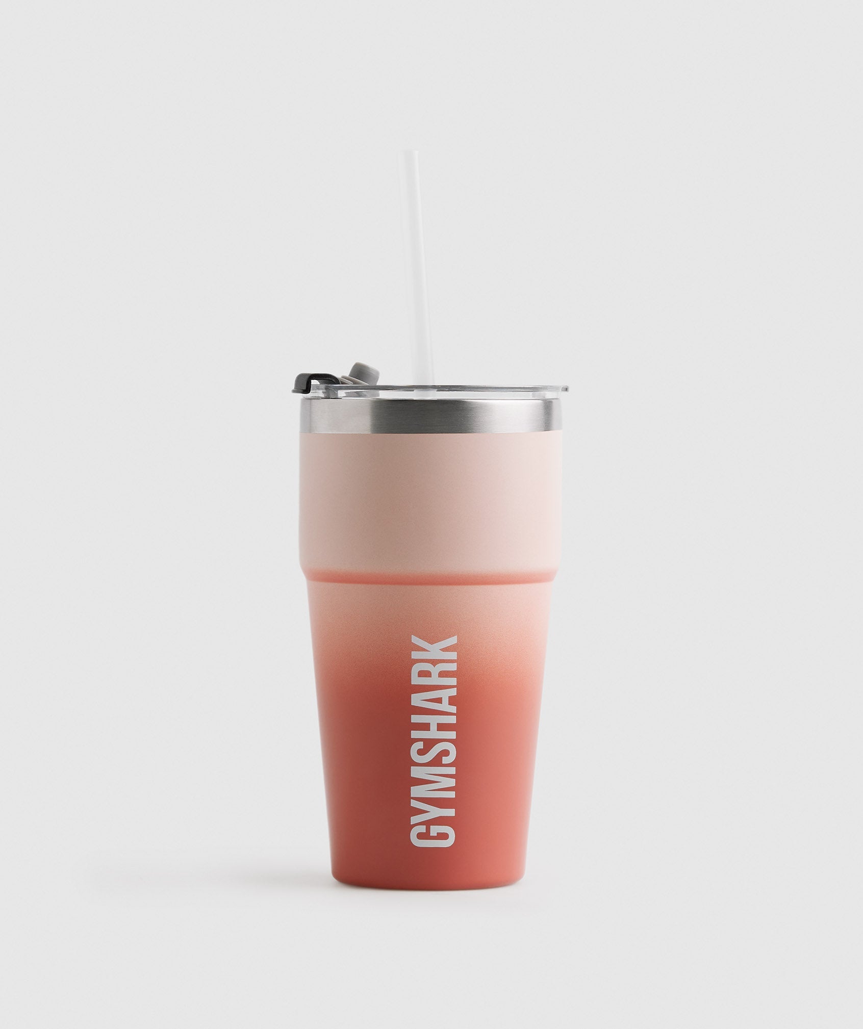 Insulated Straw Cup in Misty Pink/Terracotta Pink