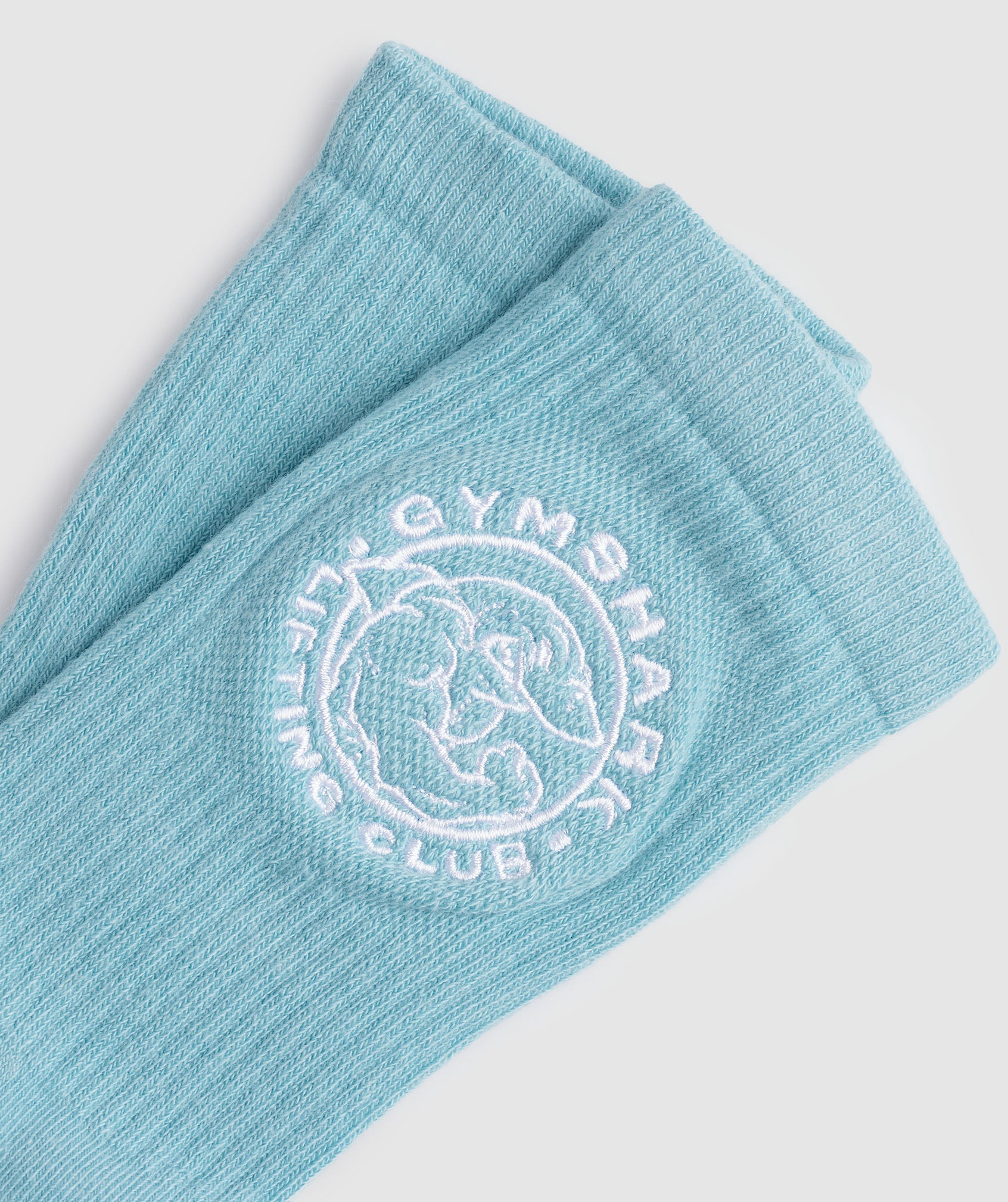 Legacy Crew Socks 2pk in Iceberg Blue/White