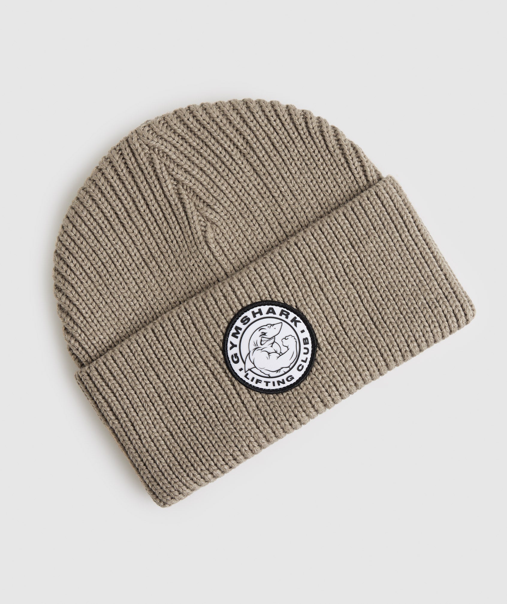 Legacy Deep Cuff Beanie in Cement Brown