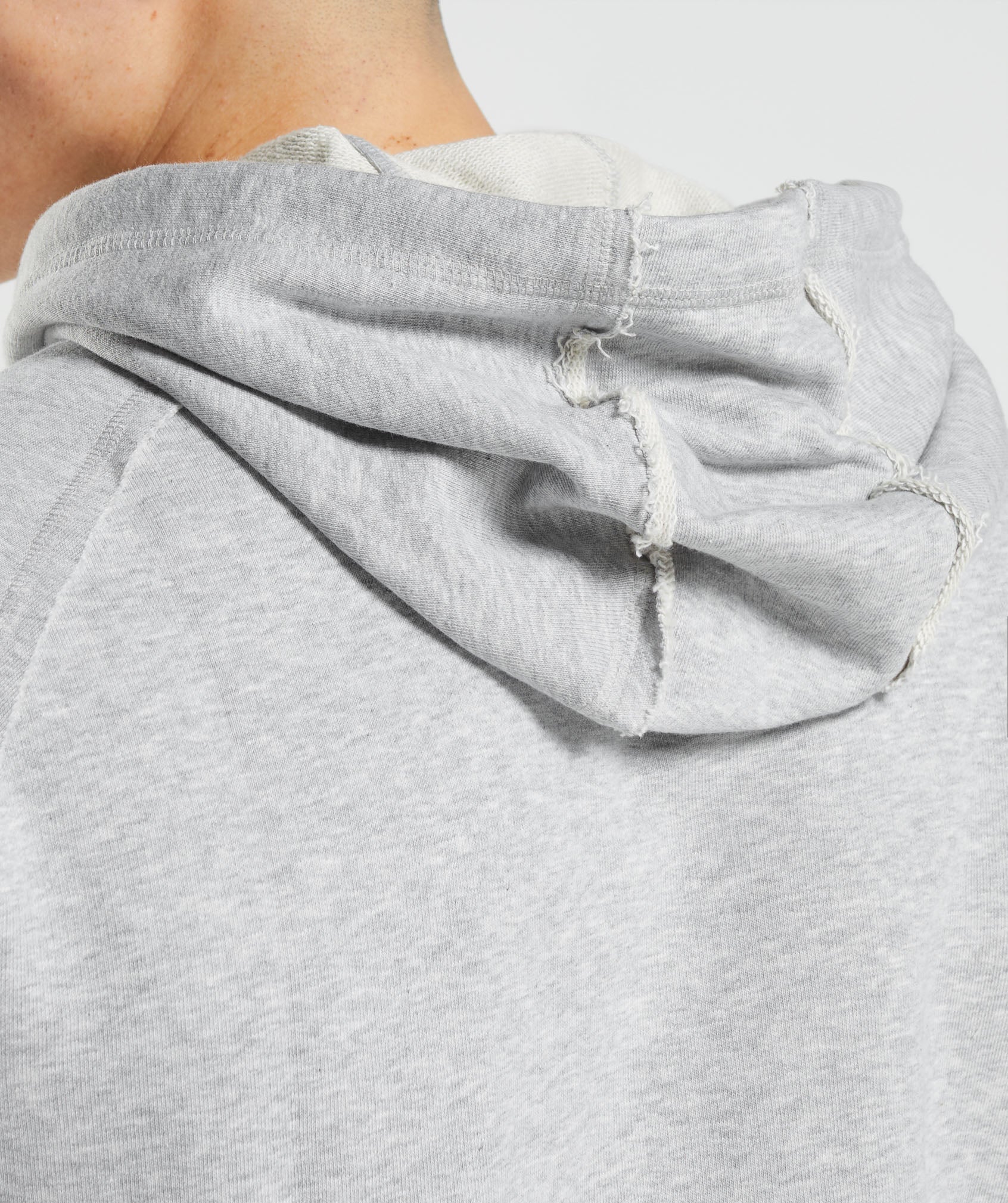 Gymshark Legacy Hoodie - Limestone Marl