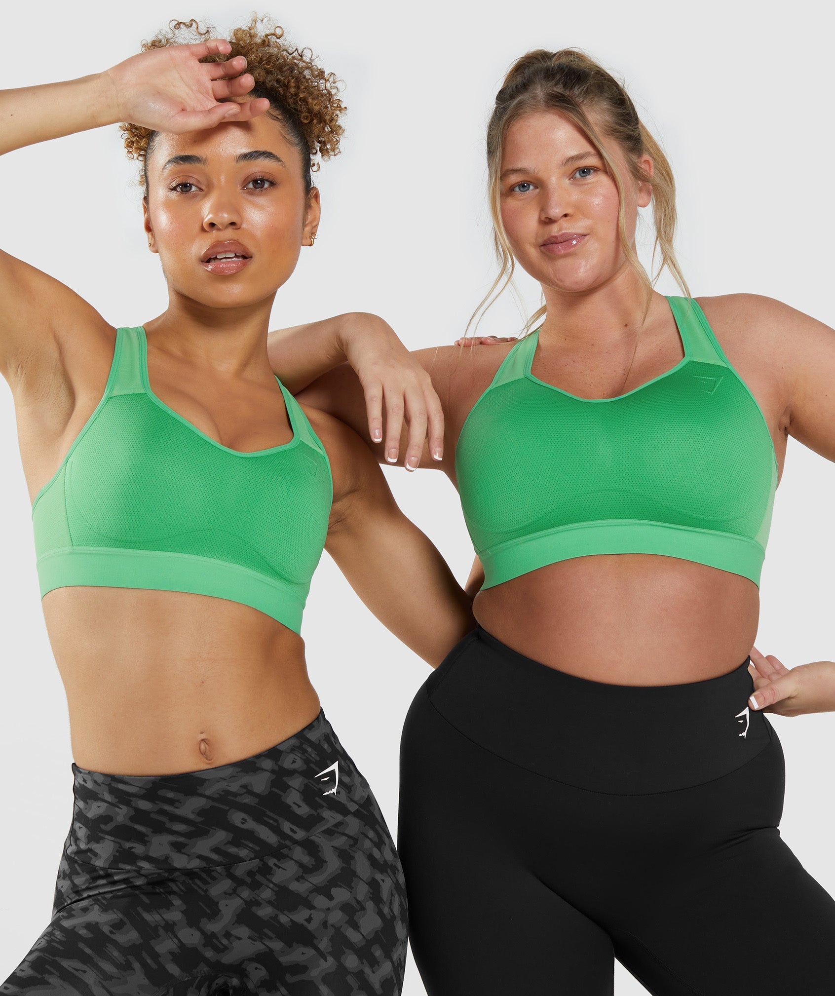 Lightweight High Support Sports Bra in Apple Green