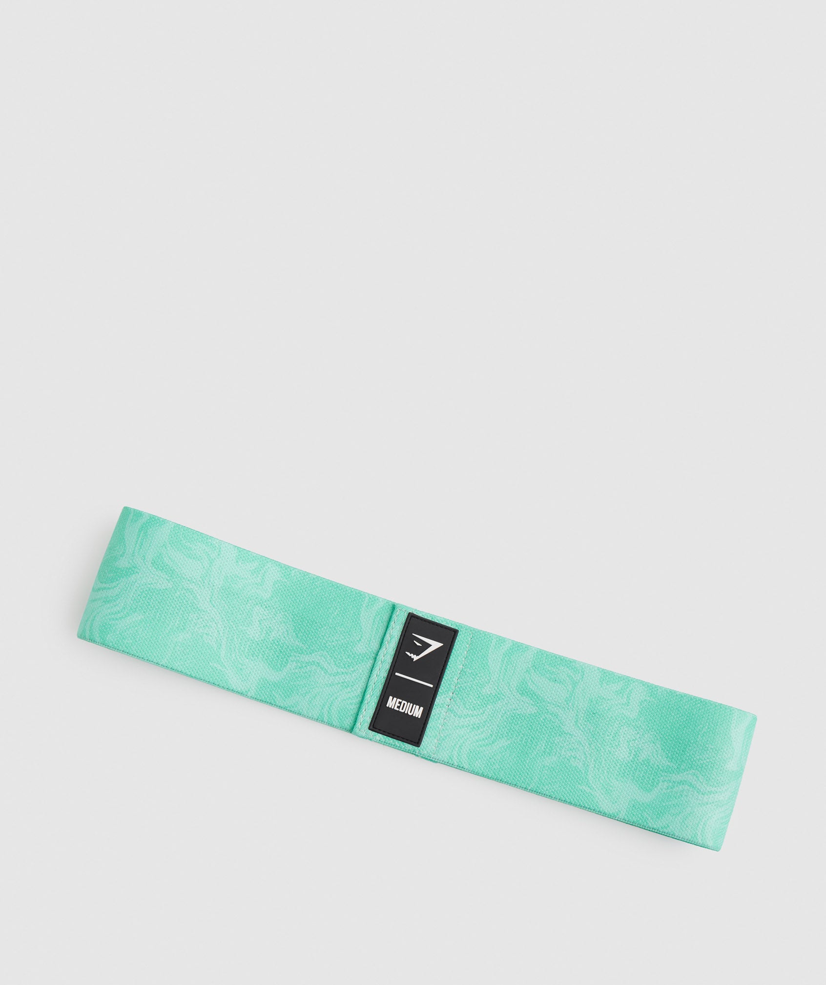 Medium Glute Band in Bright Turquoise Print - view 1