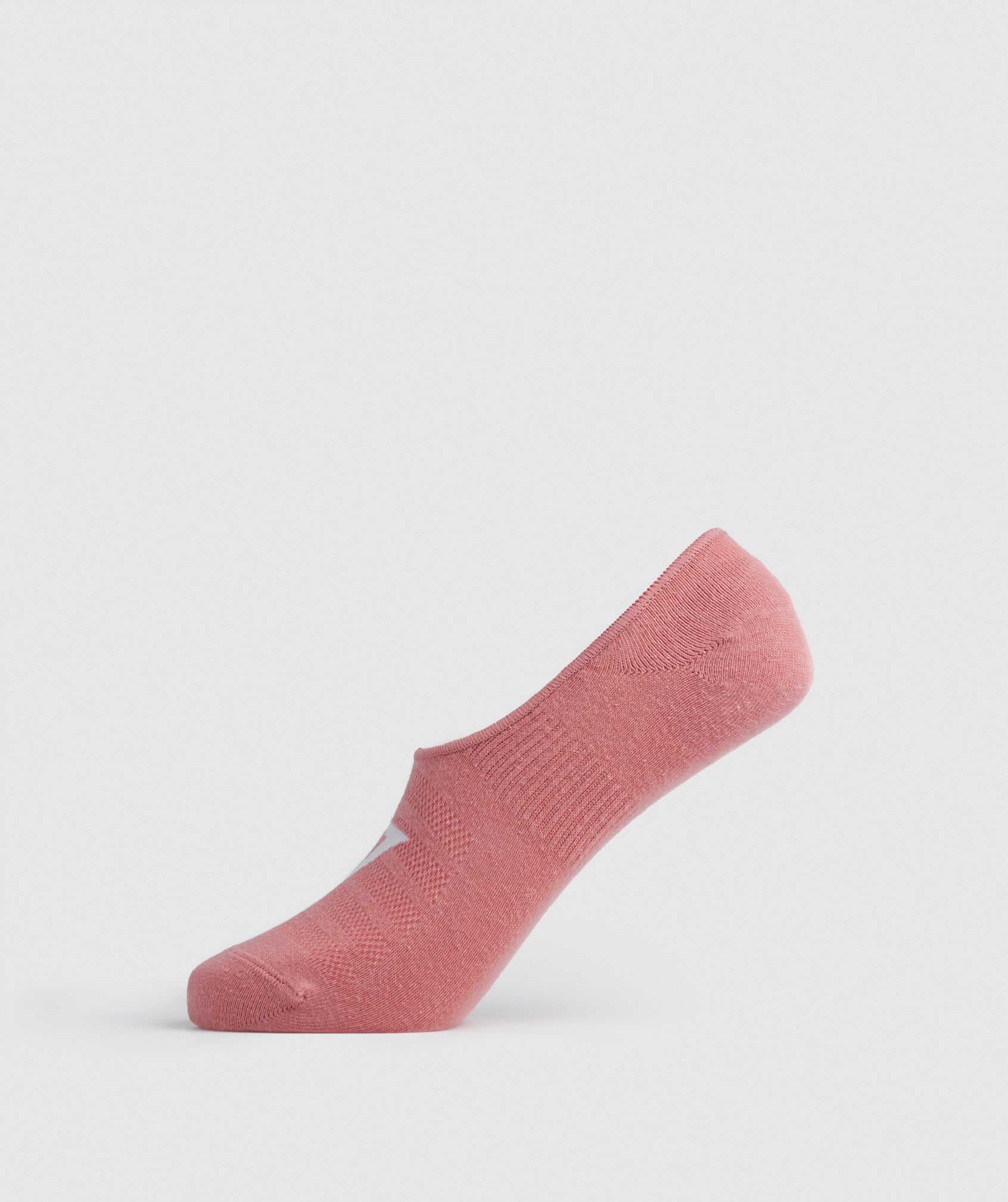 No Show Socks 3pk in Olive/Terracotta Pink/White