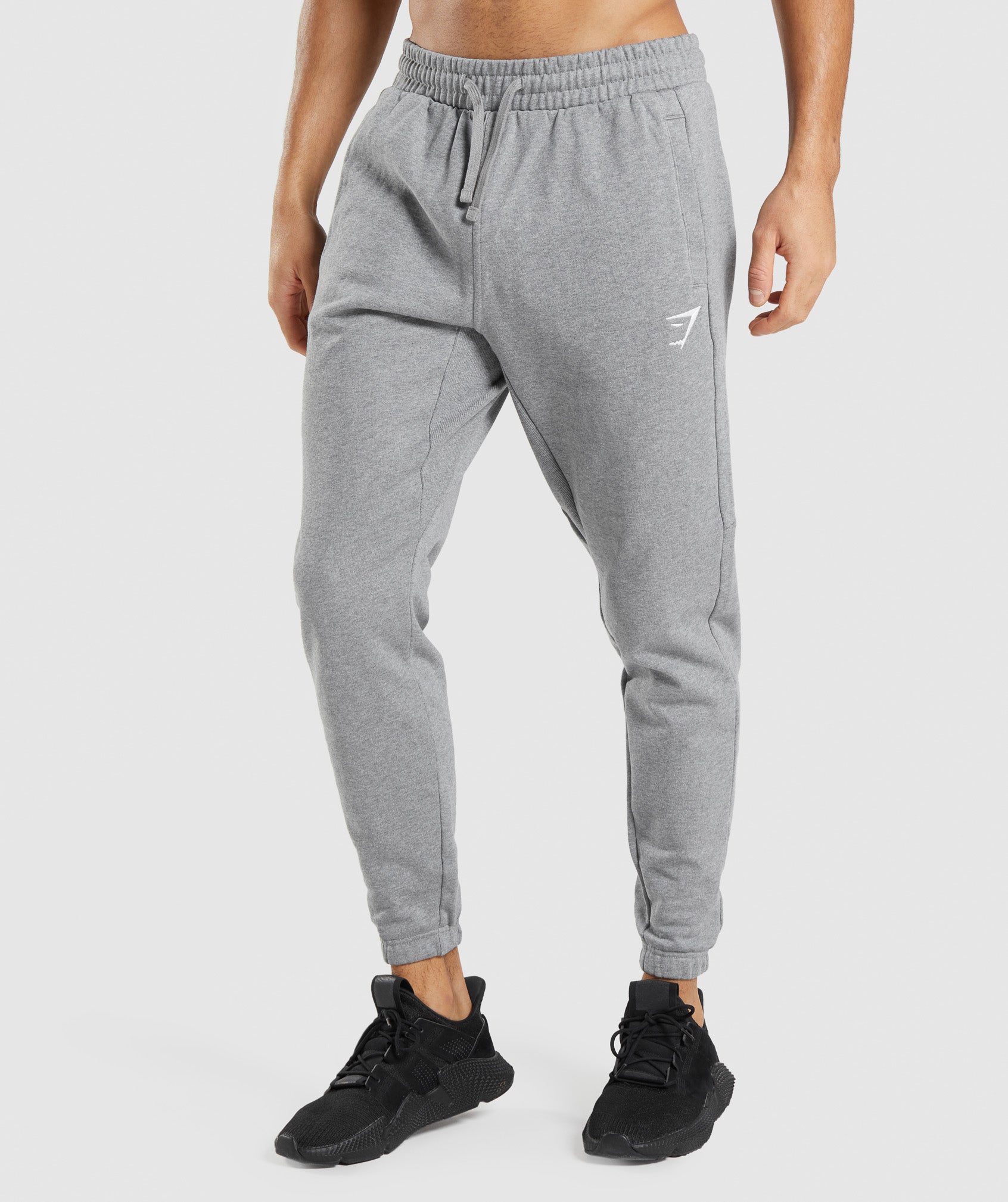 Essential Jogger  in Charcoal Marl - view 1