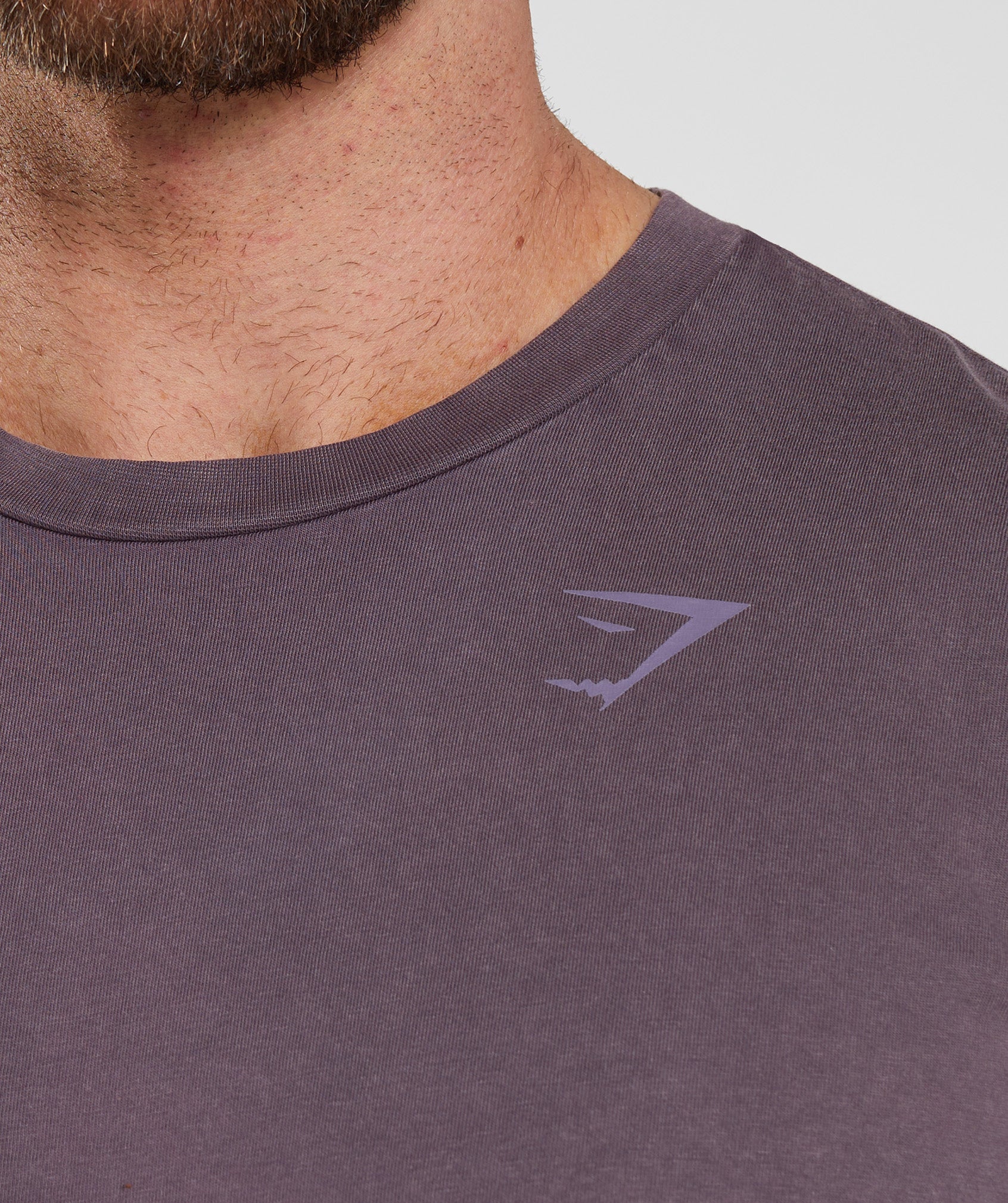 Gymshark Geo Seamless T-Shirt - Musk Lilac/Black