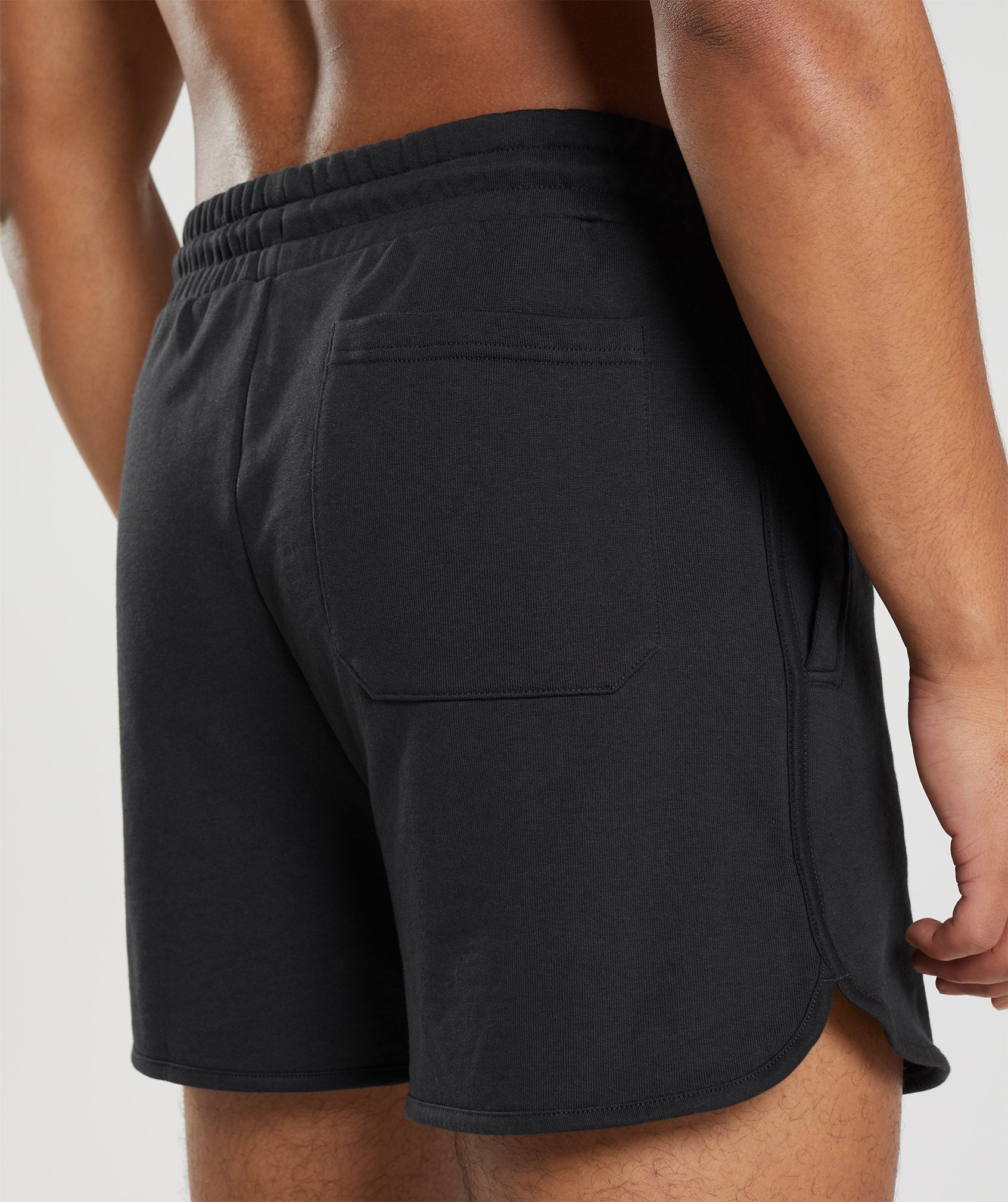 Rest Day Sweats 4'' Lounge Shorts in Black