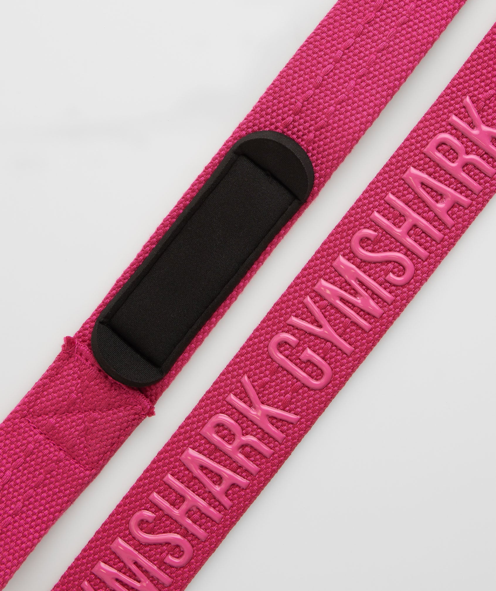 Silicone Lifting Straps in Magenta Pink - view 2