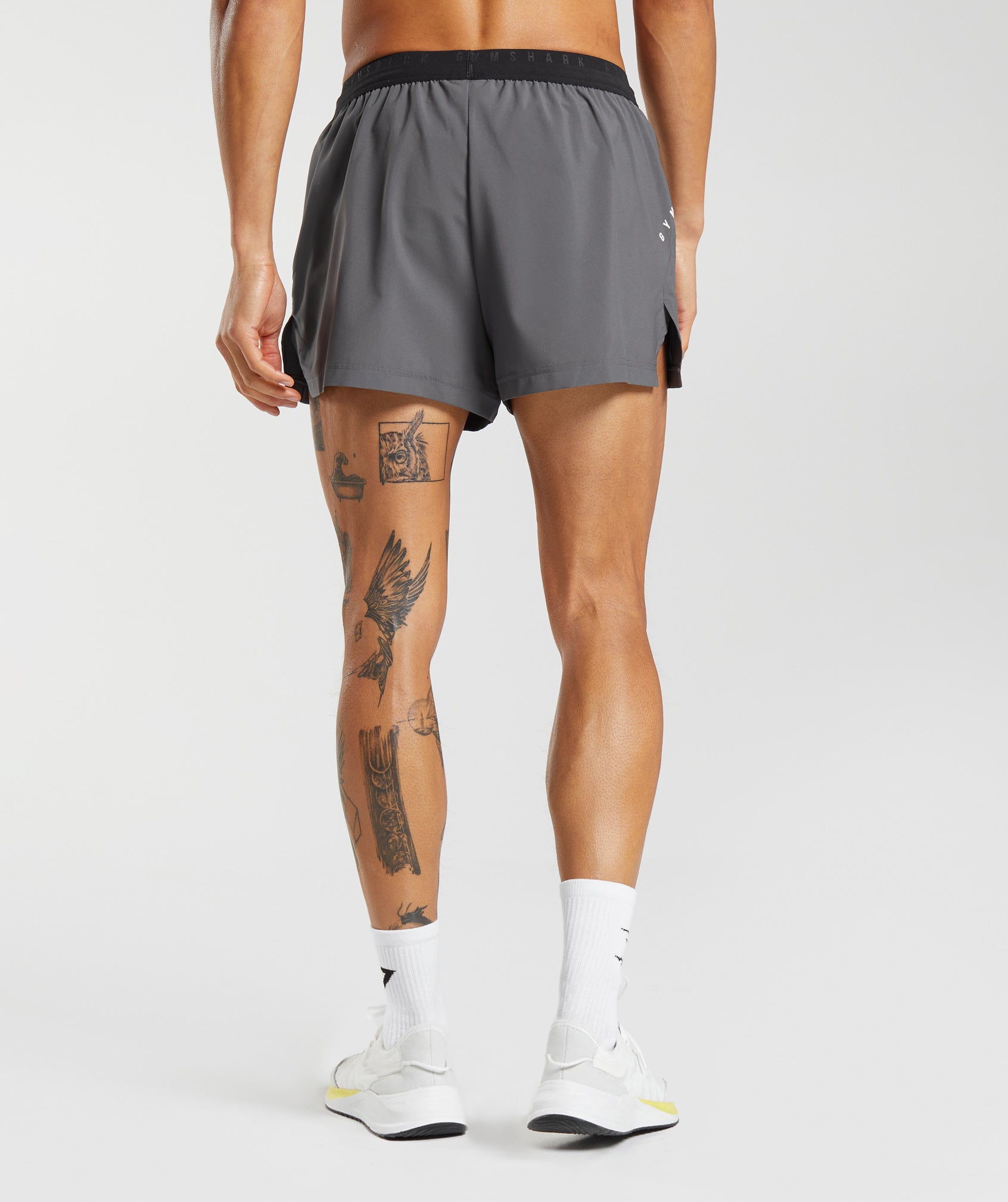 Gymshark Run Sport 3 Shorts - Black