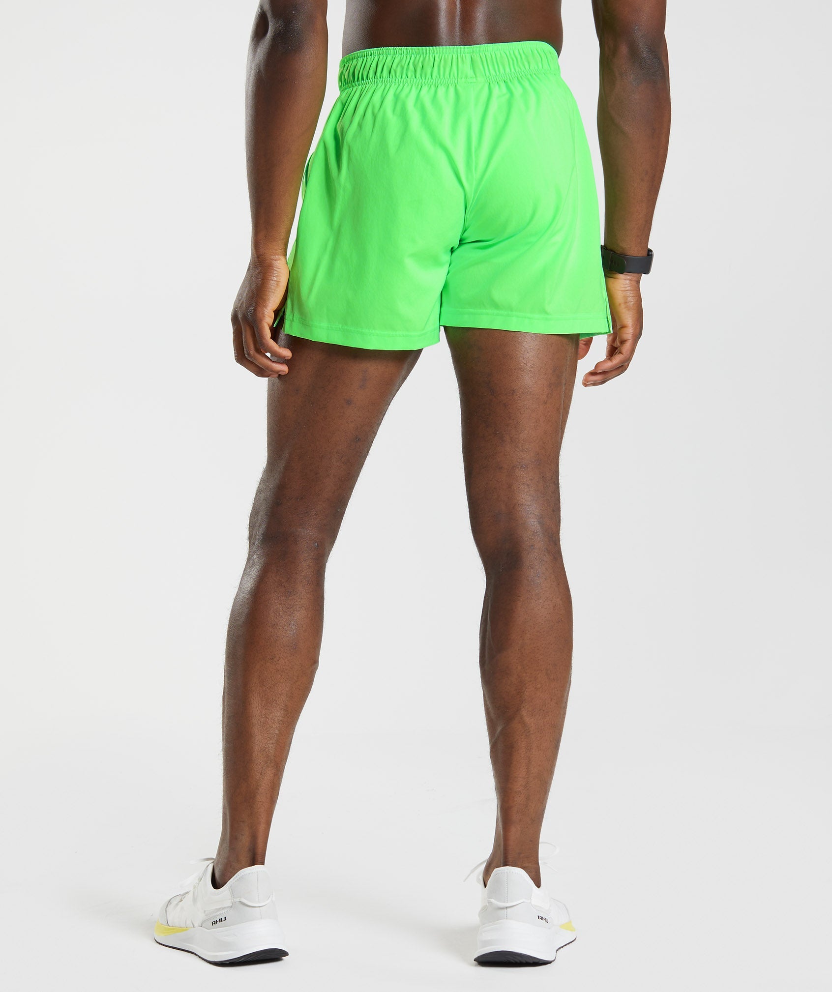 Sport 5" Shorts in Fluo Lime