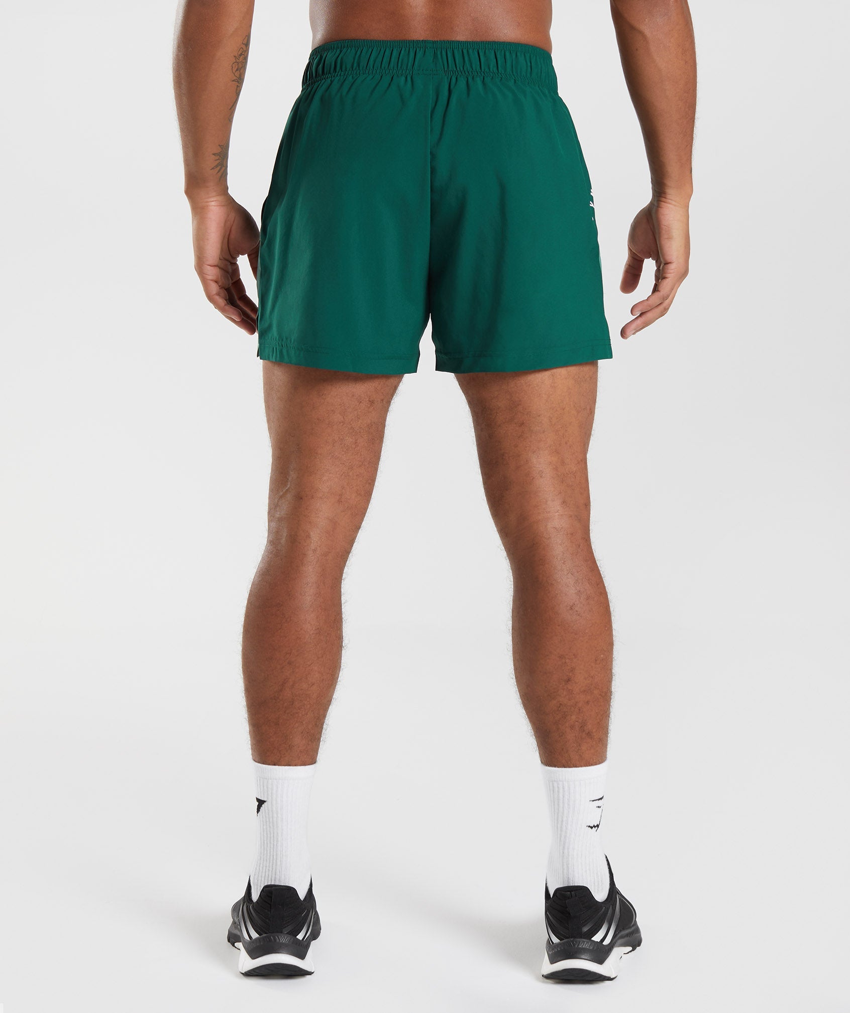 Sport 5" Shorts in Woodland Green/Hoya Green