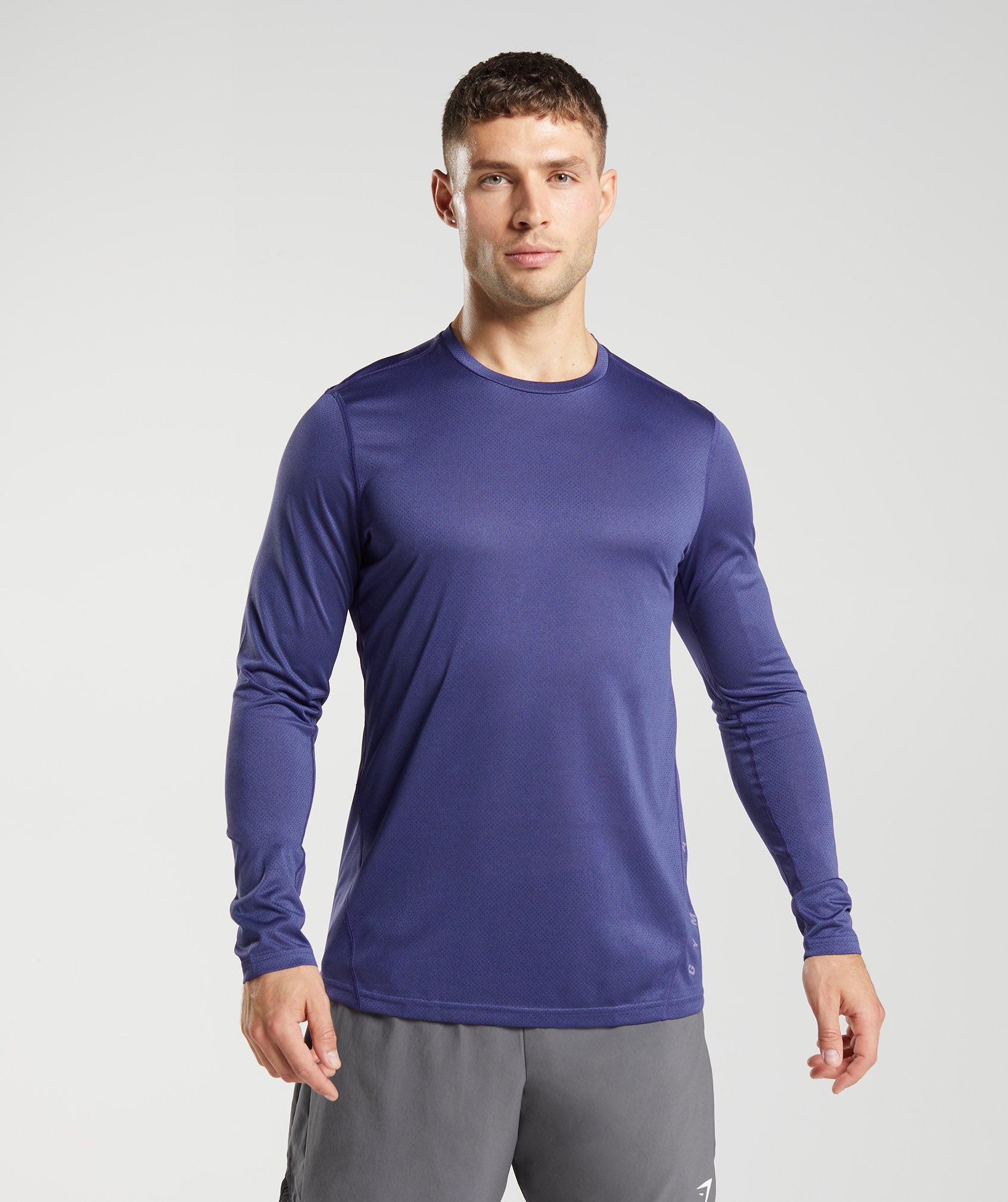 Gymshark Sport Long Sleeve T-Shirt - Neptune Purple | Gymshark