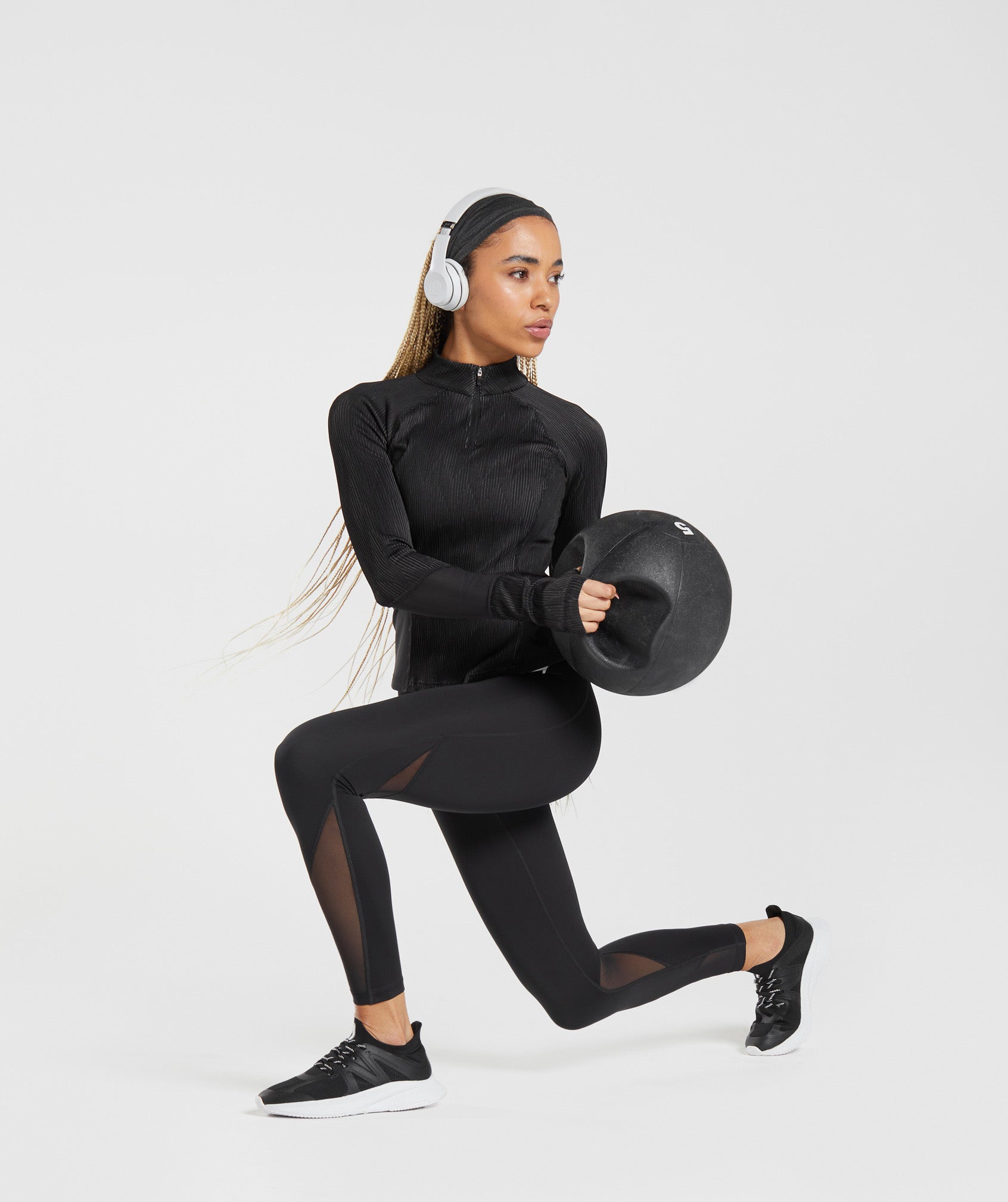 Gymshark Sport 1/4 Zip - Black