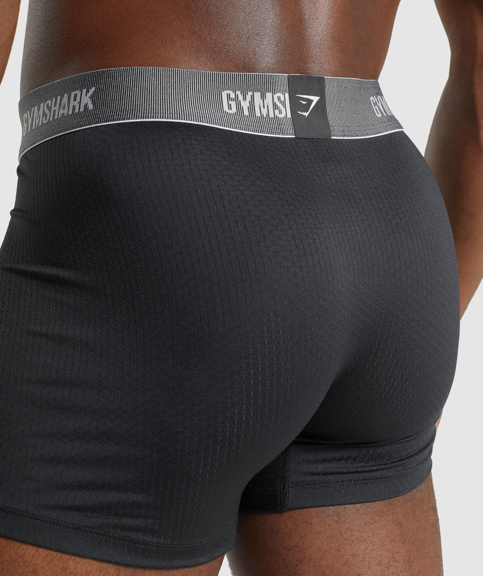 Gymshark Sports Tech Boxers 2Pk - Black/Core Olive