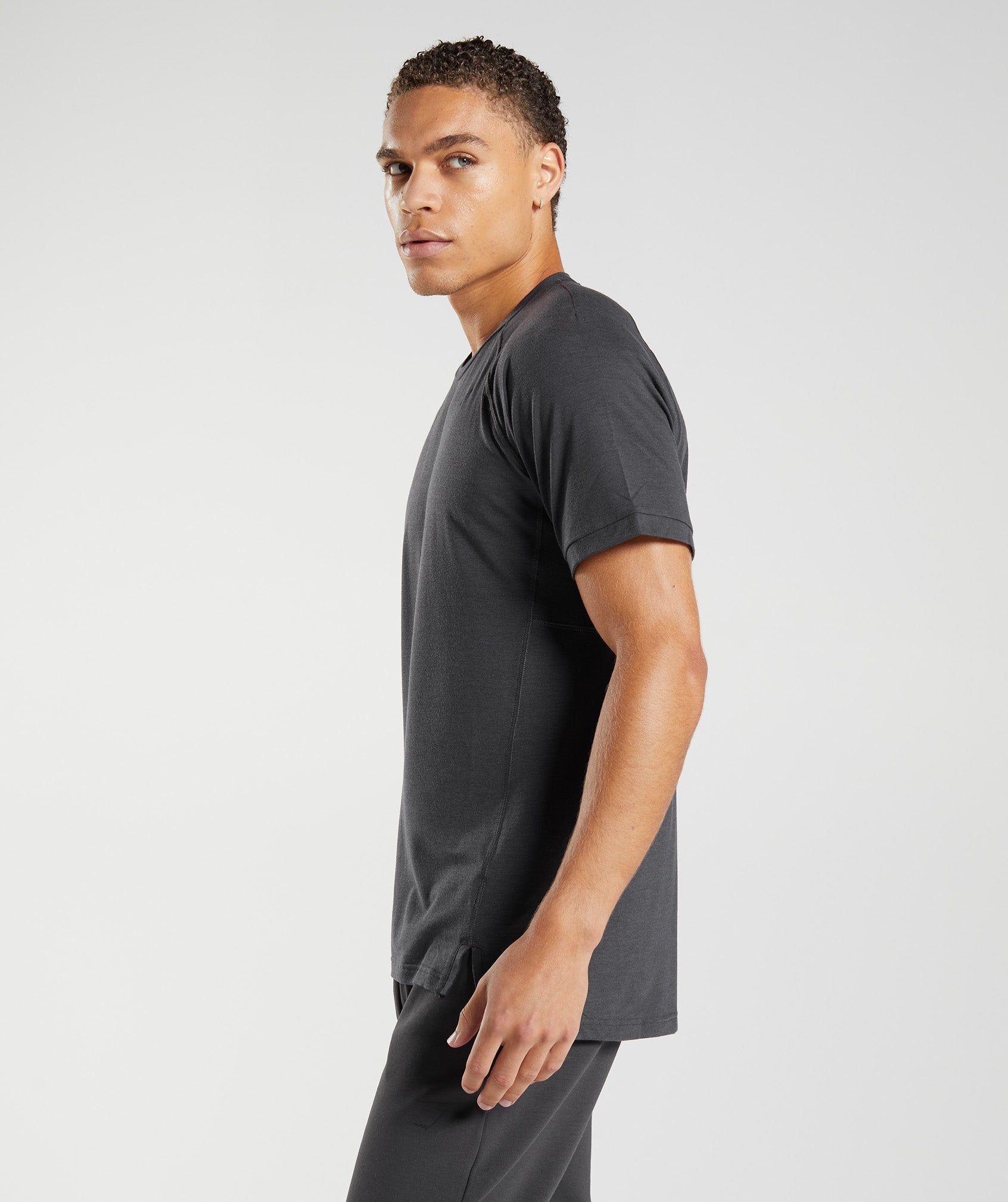 Polera Gymshark ONYX Gris