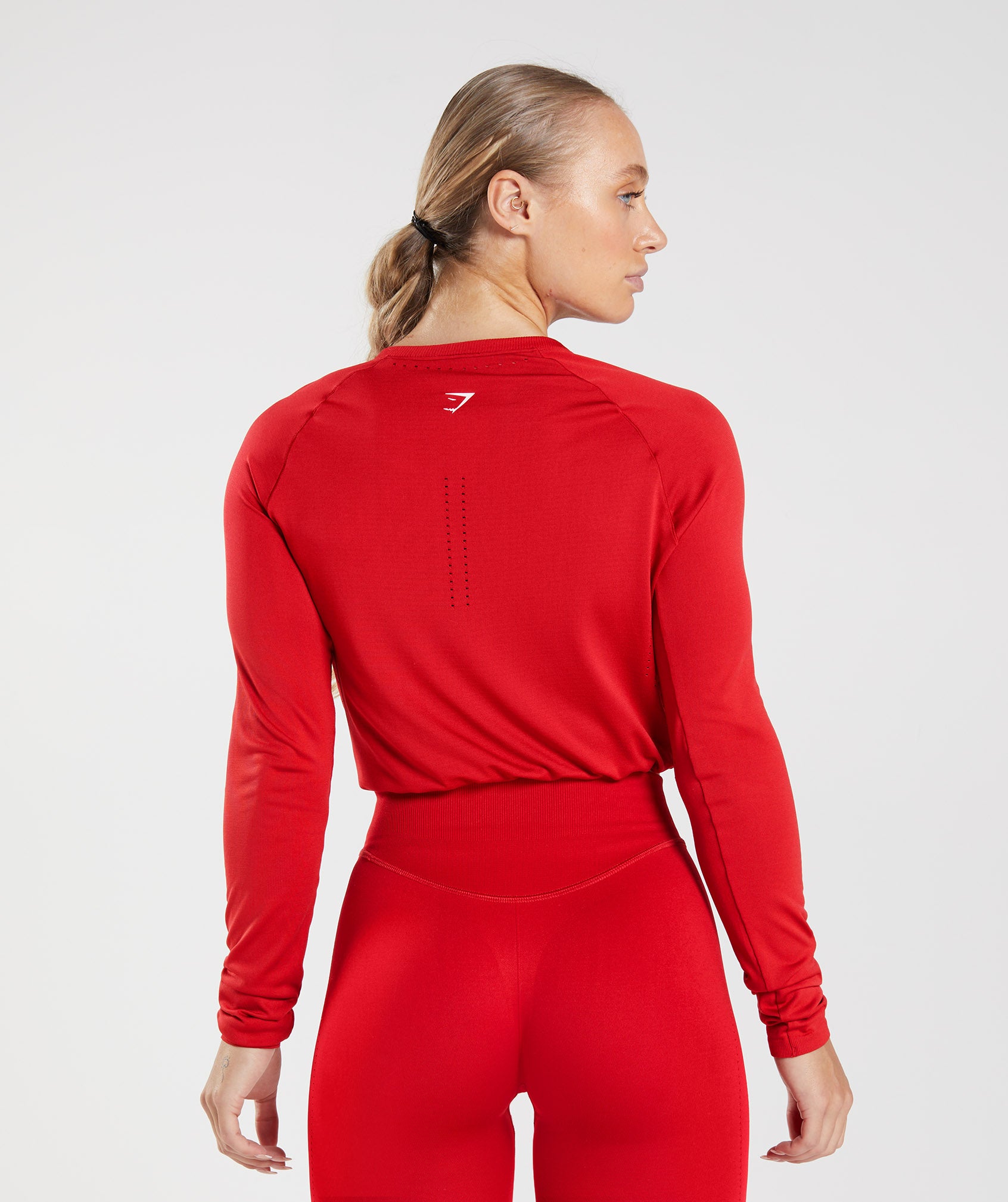 Gymshark Vital Seamless Long Sleeve Crop Top - Sour Pistachio Marl XS Extra  Small, Women's Fashion, Activewear on Carousell