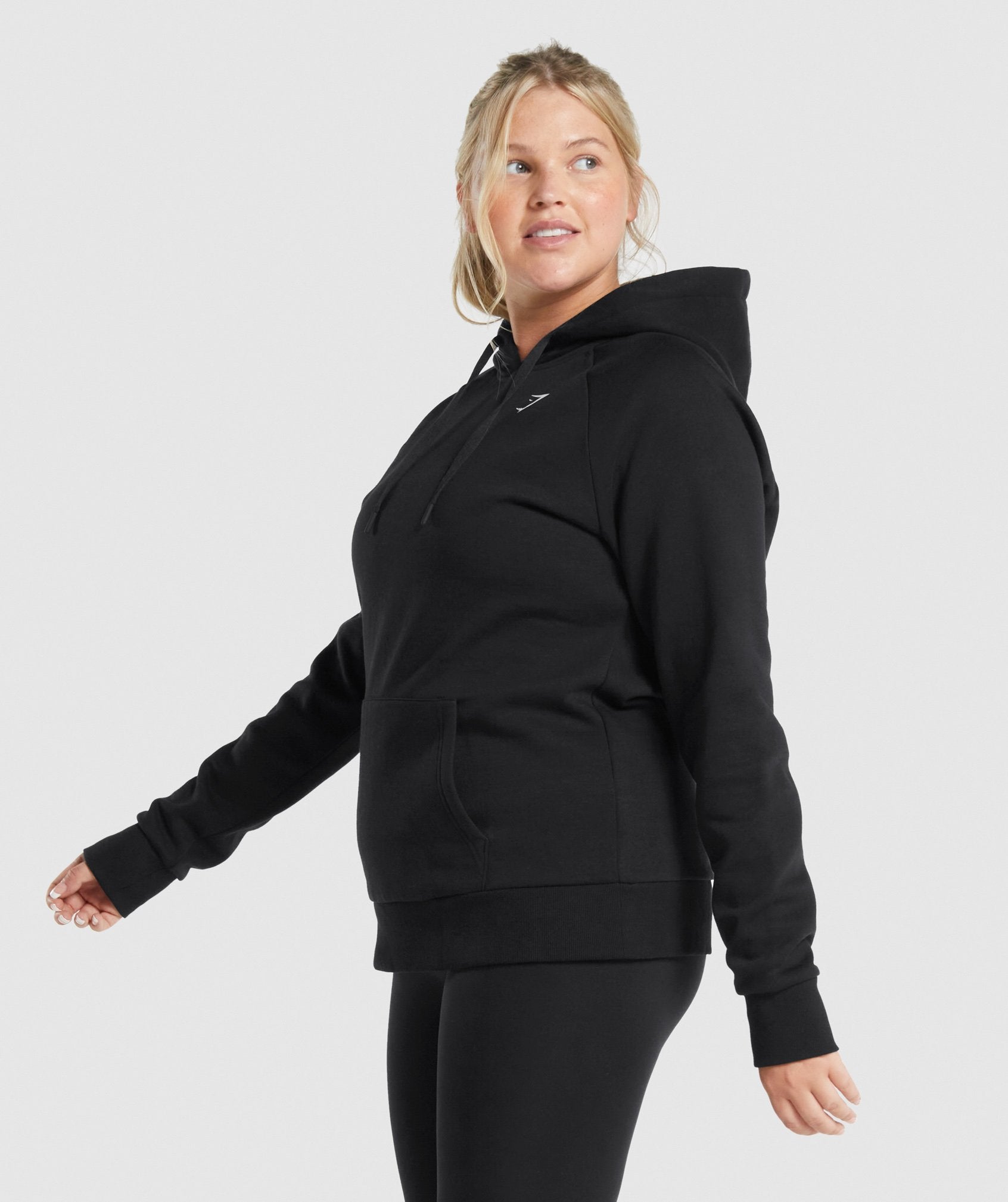 Training Hoodie in Black - view 4