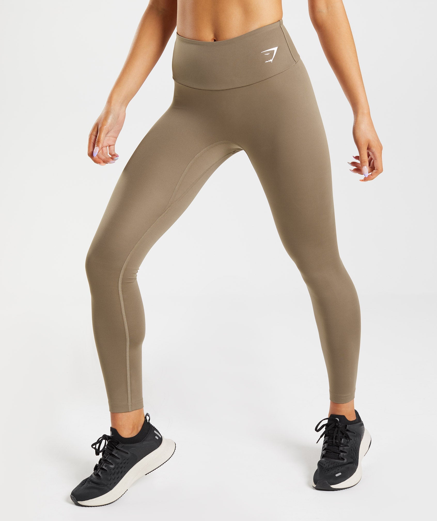 Gymshark Combat Womens Cropped Training Tights - Grey – Start Fitness