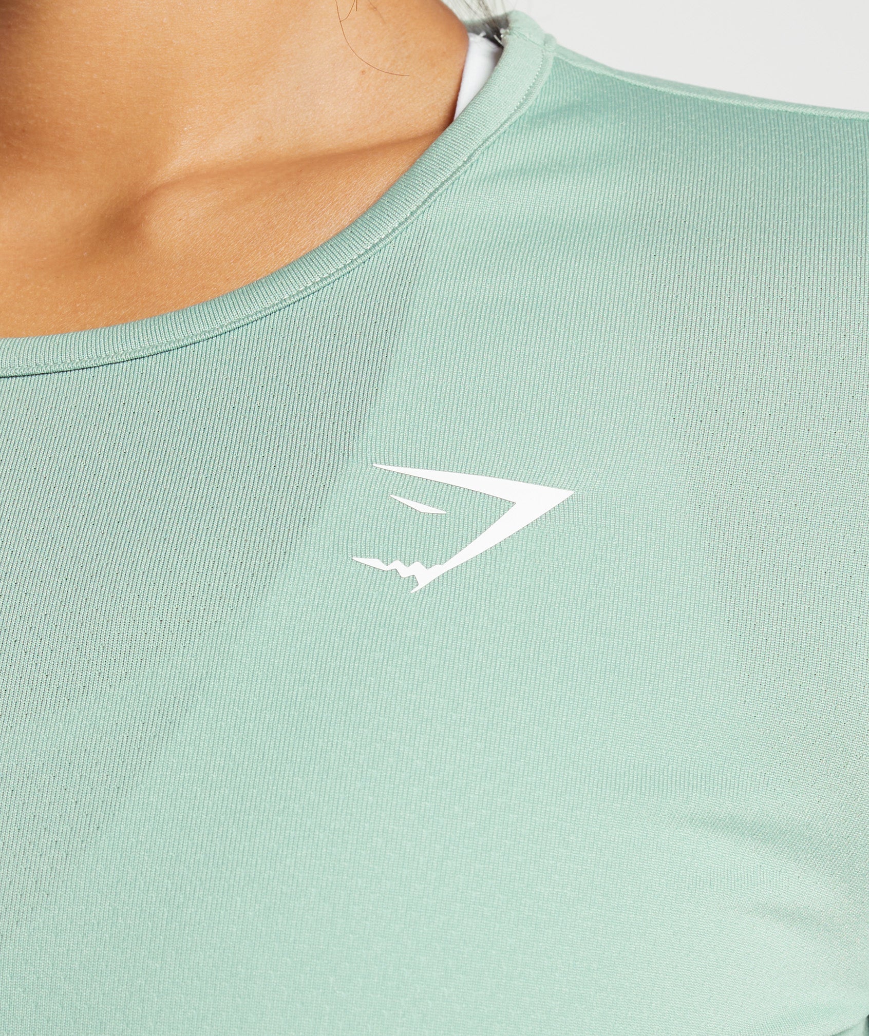 Gymshark Elevate Top - Desert Sage Green