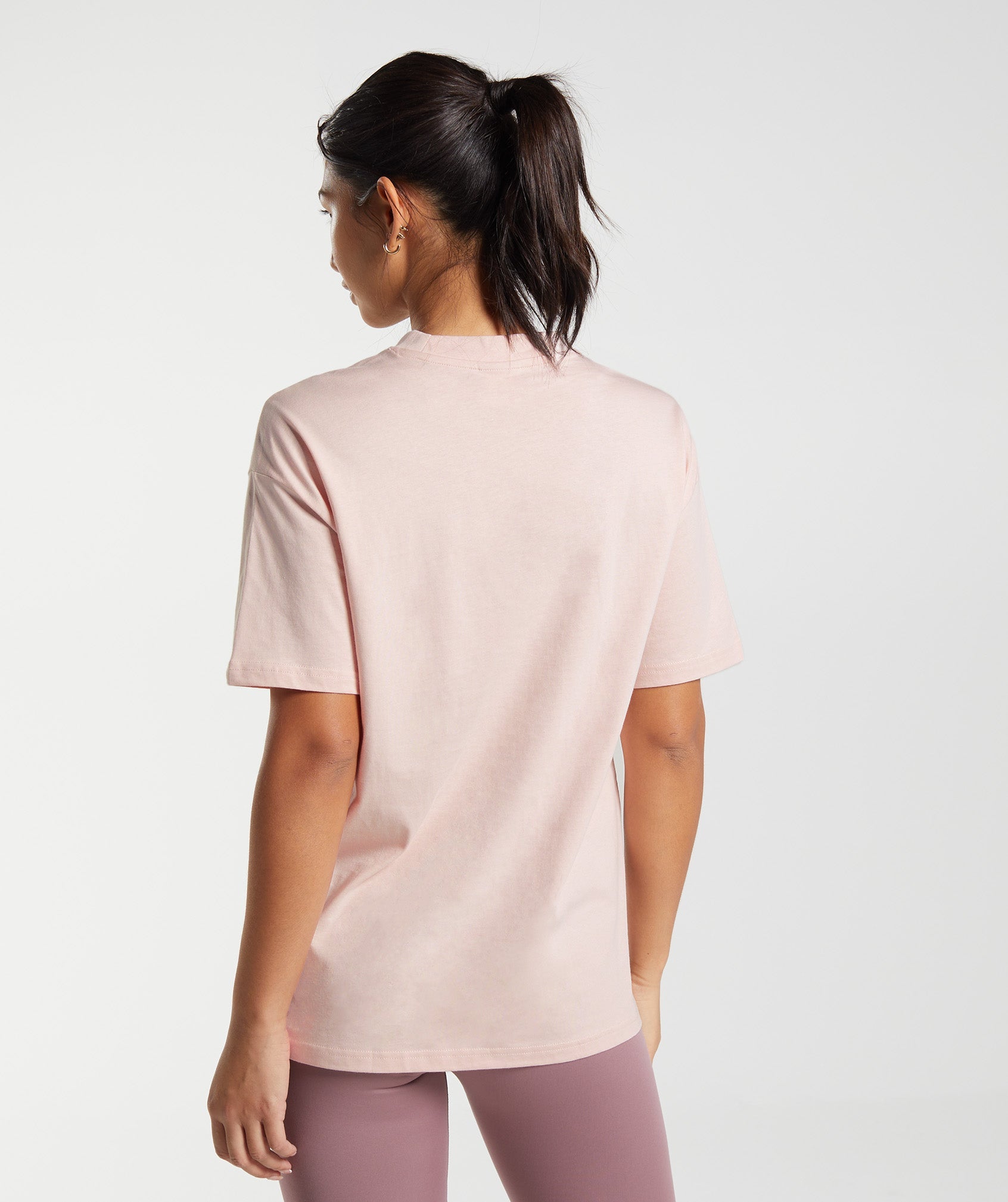 Training Oversized T-Shirt in Misty Pink