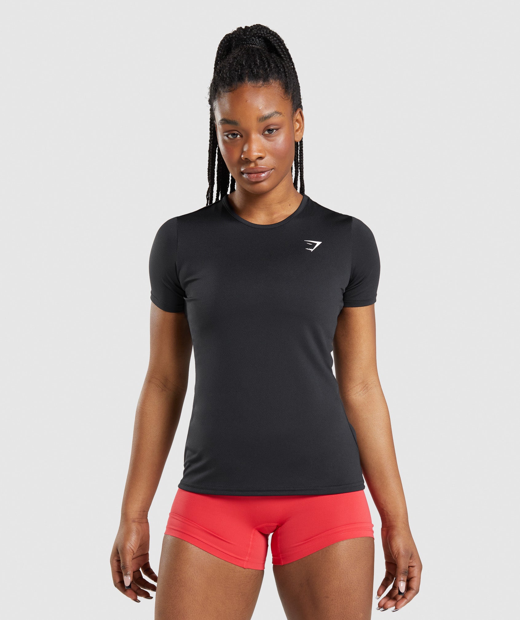 Women Workout Shirts Athletic Running Gym T-Shirts Short Sleeve Yoga Top 