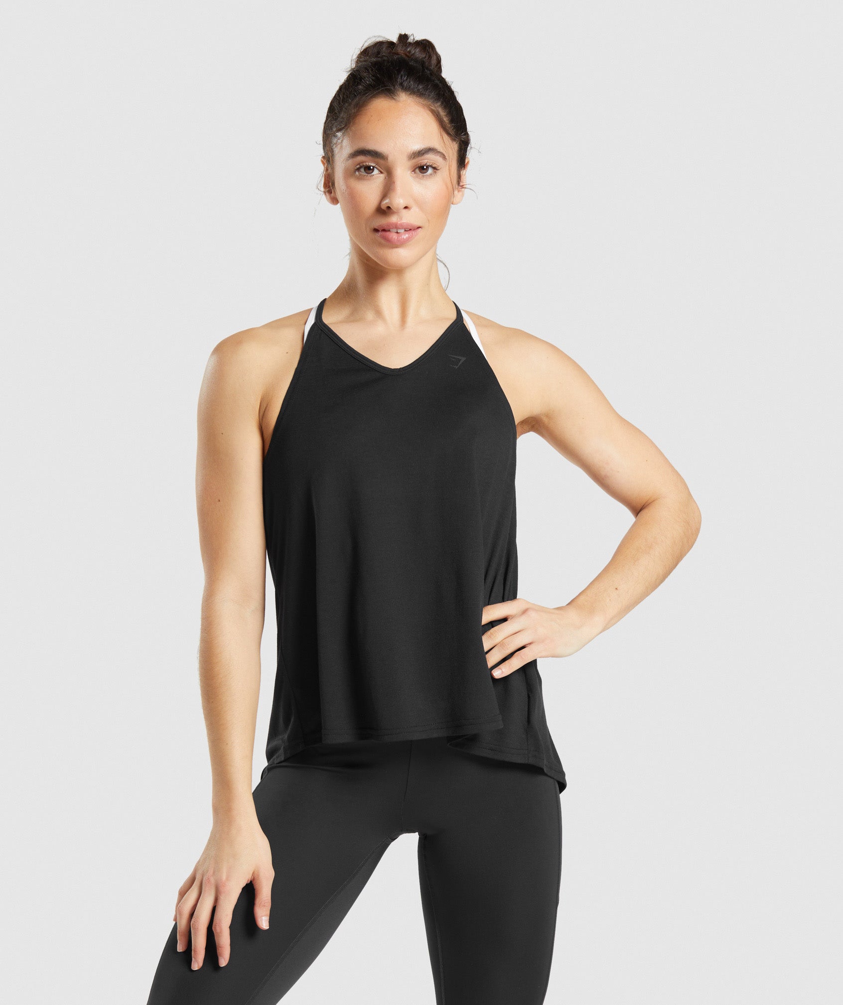 Women's XERSION Performance Racerback Activewear Tank Top Black SAME DAY  SHIP!