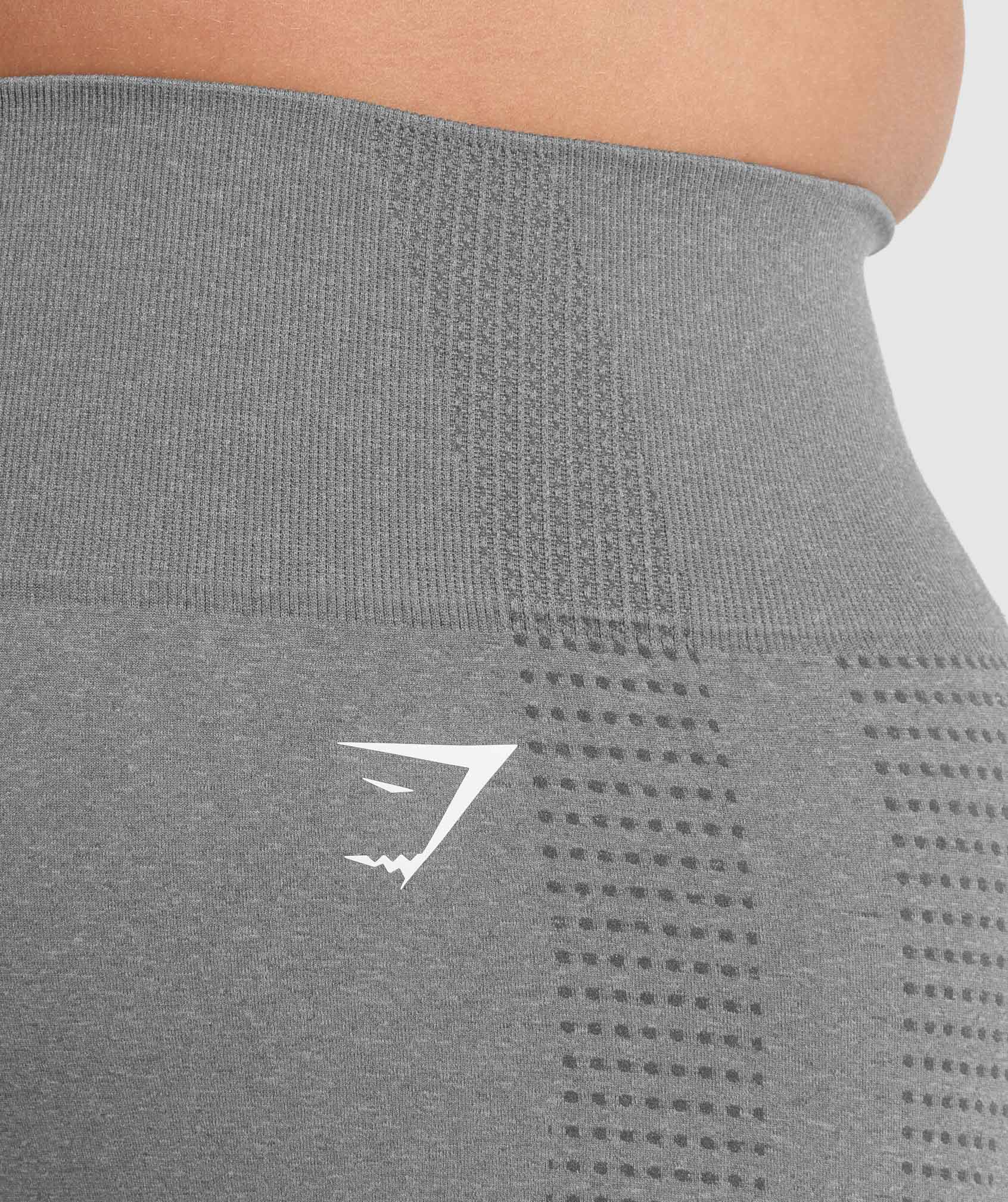 Vital Seamless 2.0 Shorts in Smokey Grey Marl - view 6