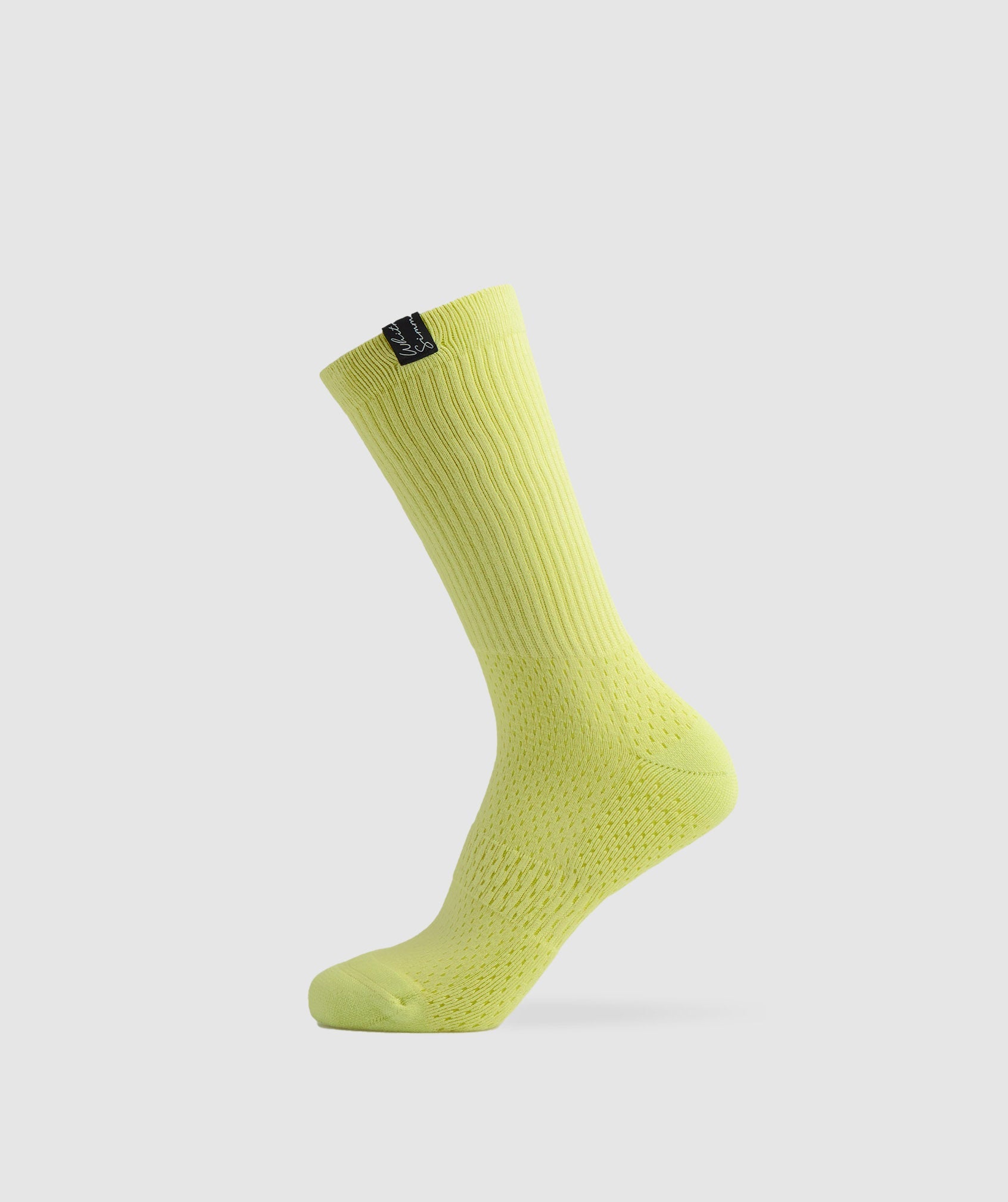 Whitney Tab Crew Socks 1pk in Sea Kelp Green - view 1