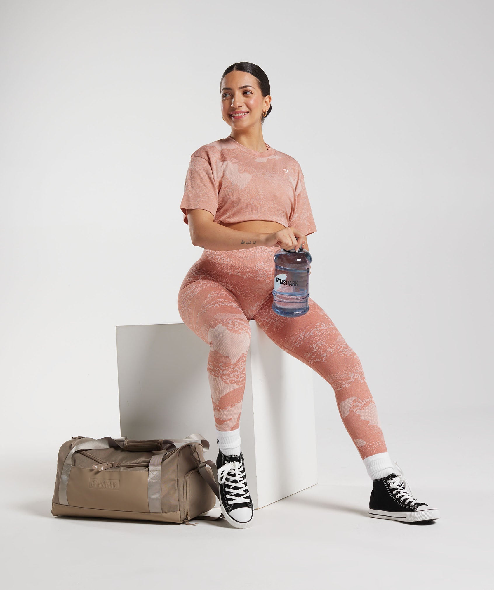 Gymshark Adapt Ombré Seamless Leggings Pink - $20 (66% Off Retail