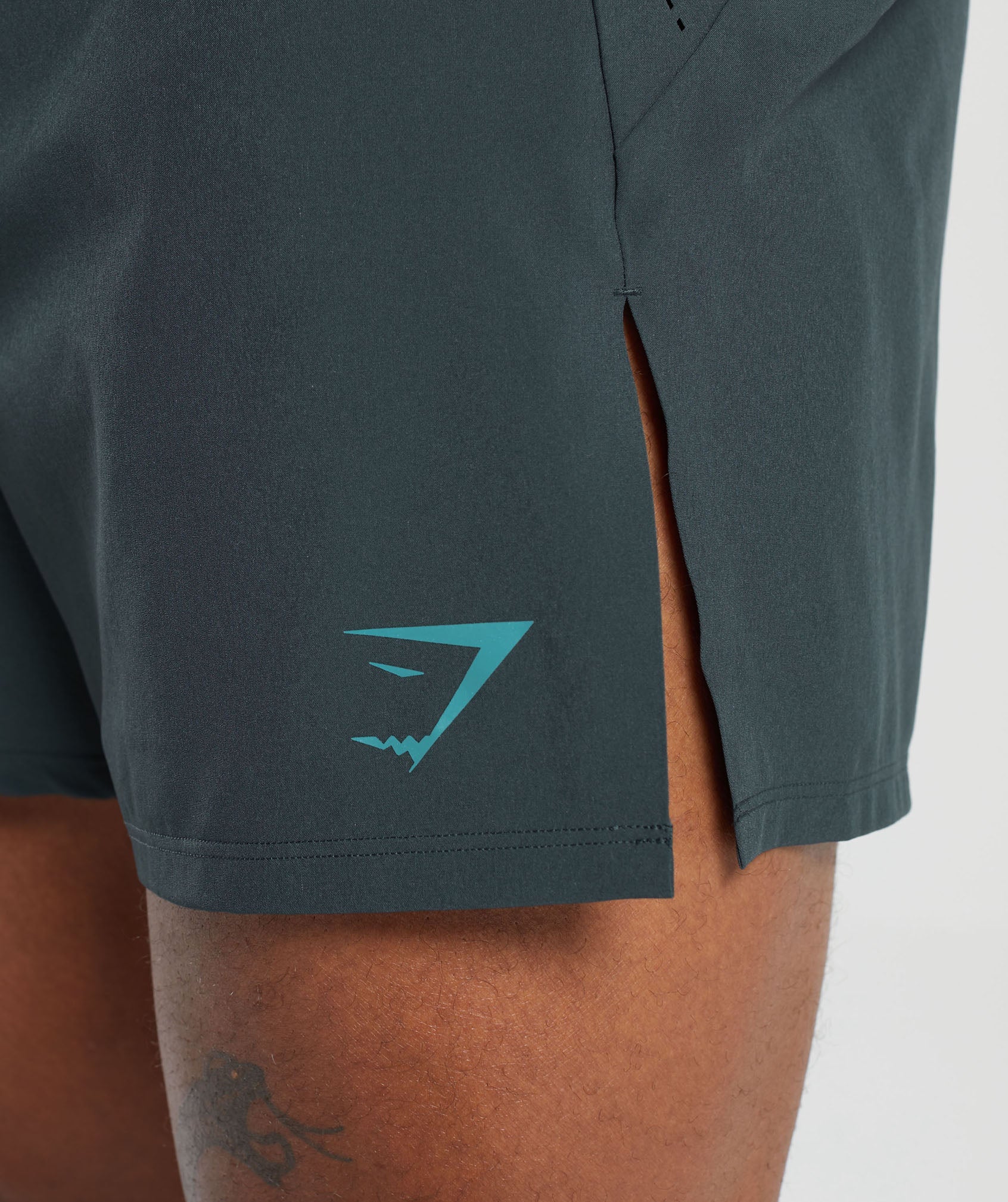 Apex Run 4" Shorts in Darkest Teal - view 6