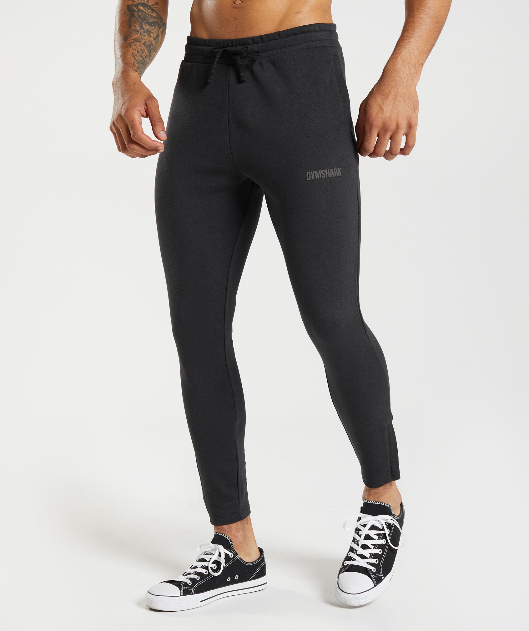 Apollo Muscle Fit Joggers in Black