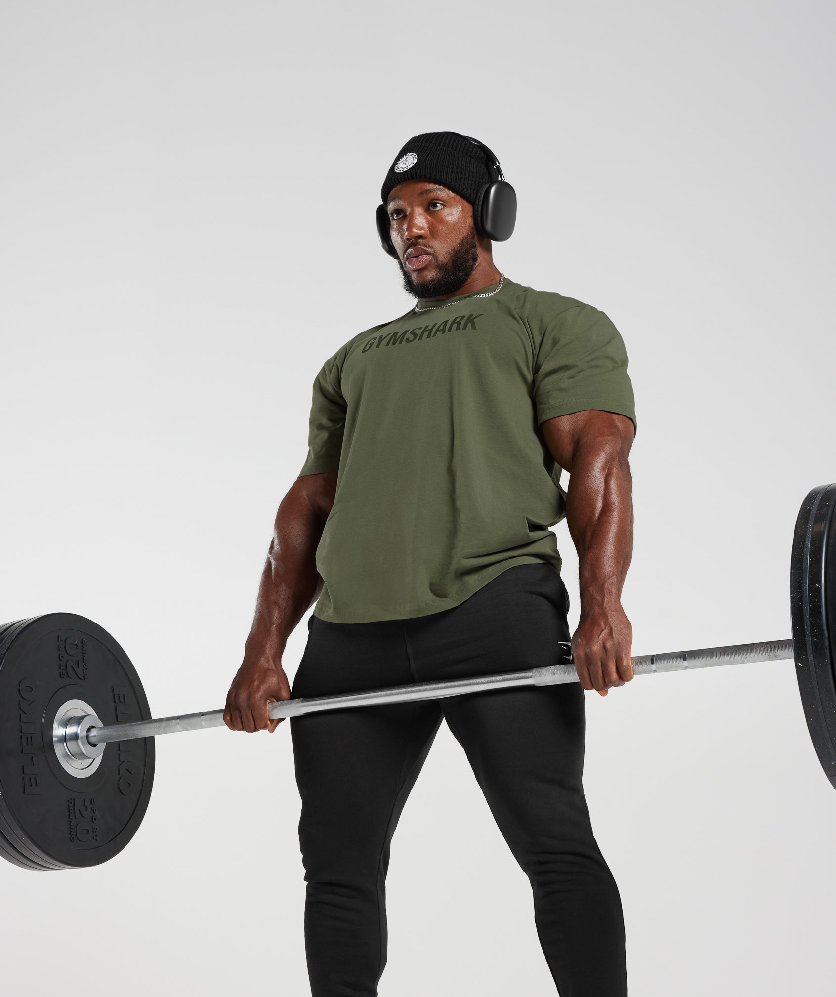 Gymshark Apollo Oversized T-Shirt - Core Olive