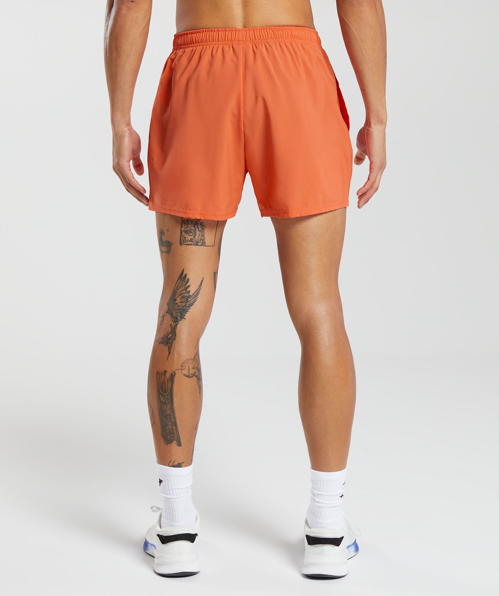 Arrival 5" Shorts in Ignite Orange - view 2