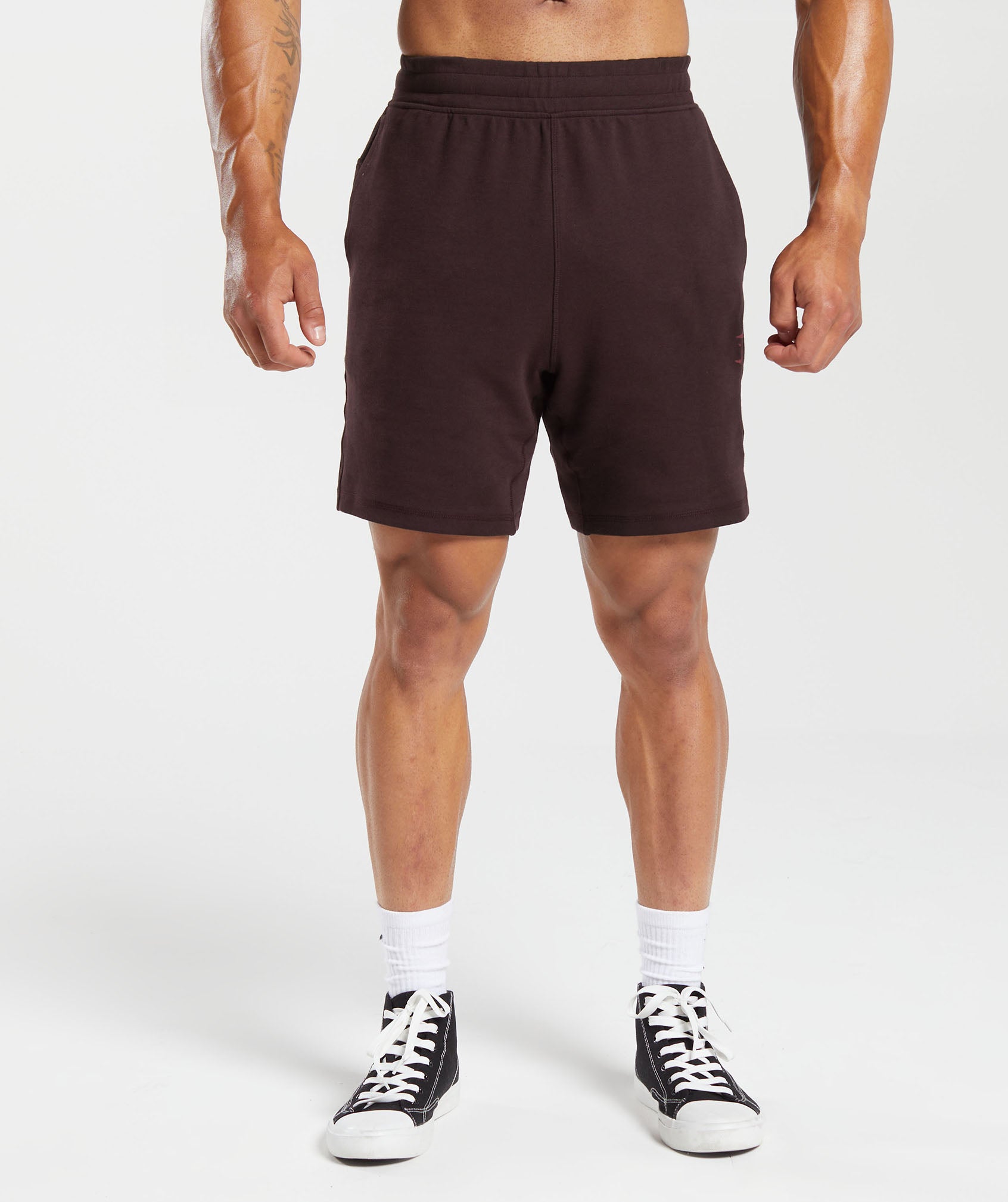 Bold 7" Shorts in Plum Brown - view 2