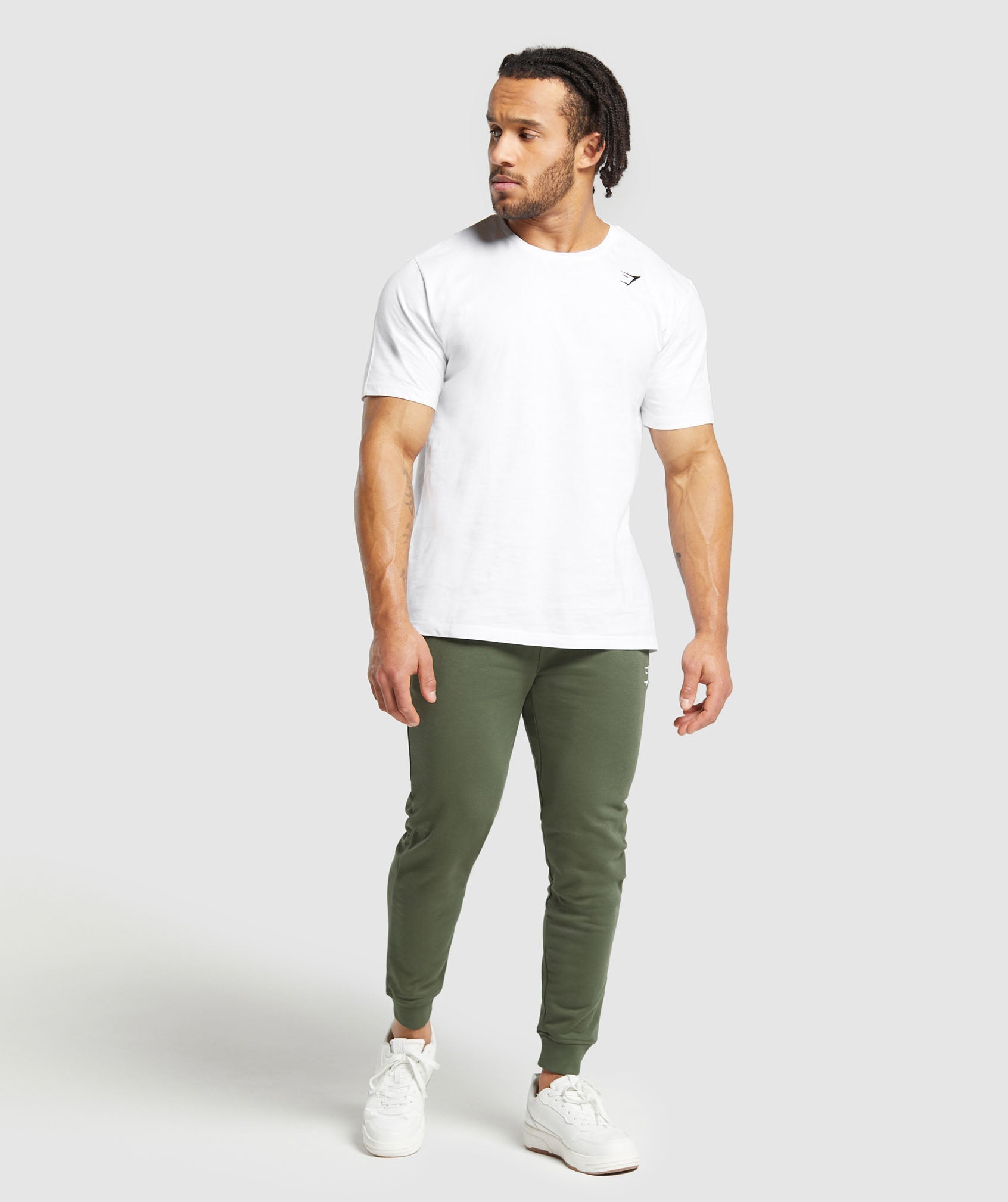Crest Joggers in Core Olive - view 3