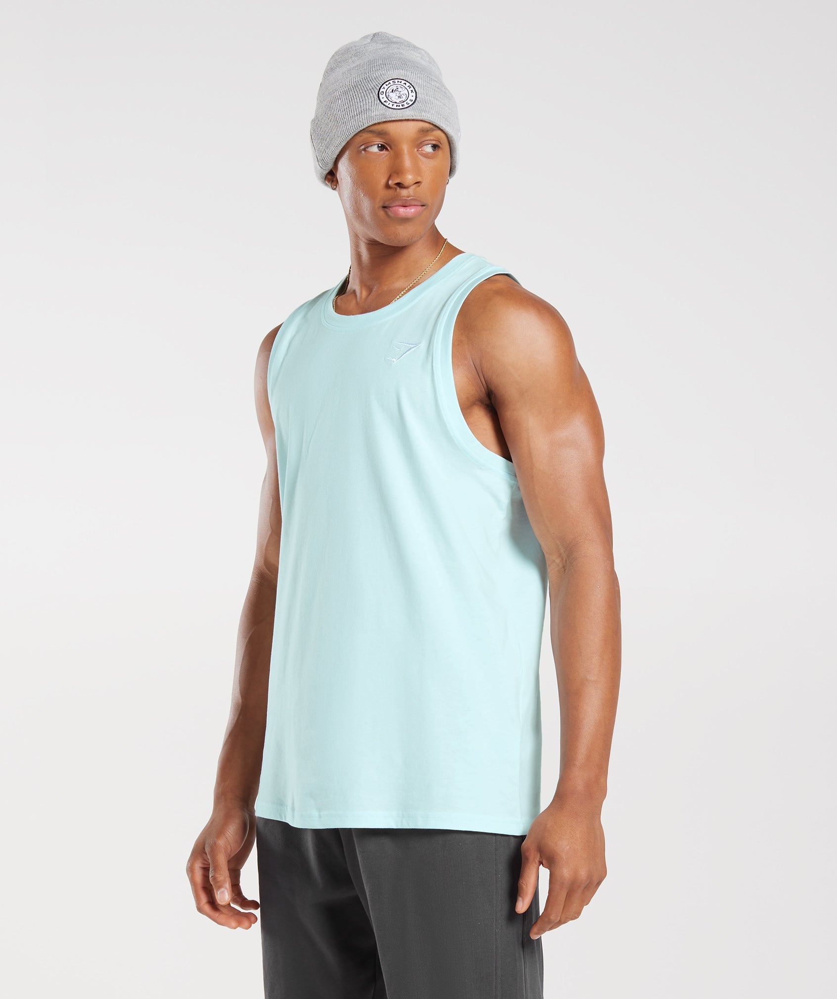 Crest Tank in Icy Blue - view 3