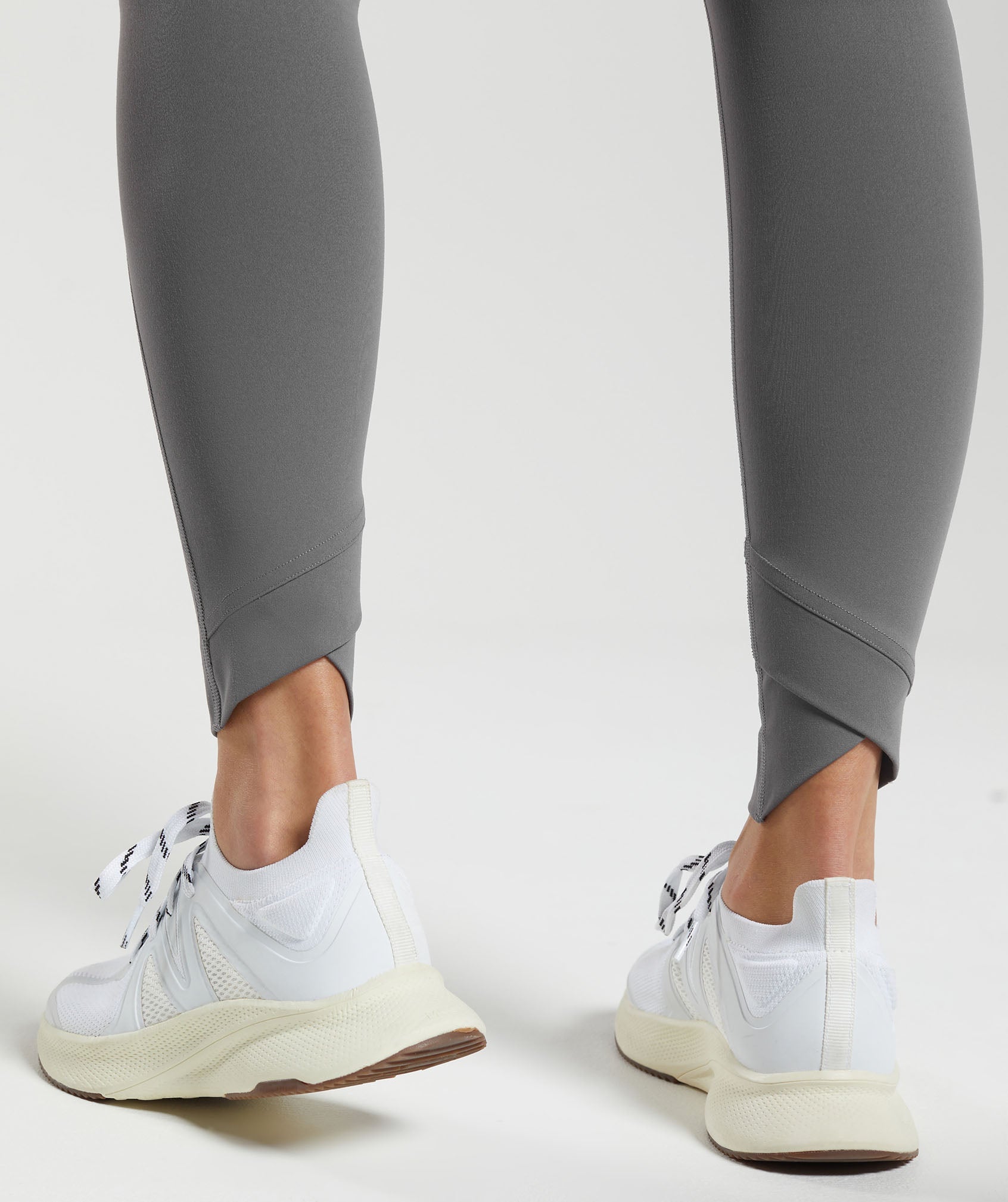 Crossover Leggings in Brushed Grey - view 7